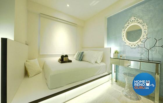 Hotel-Worthy Bedroom: Special Effects Paint - HomeRenoGuru.com