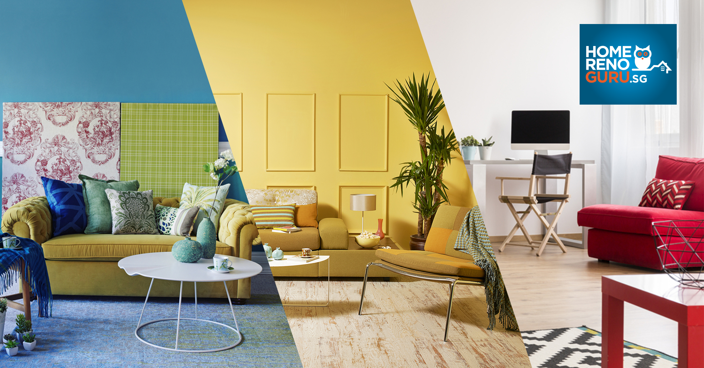 Colourful Interior Designs and Crazy Colour Schemes That Work