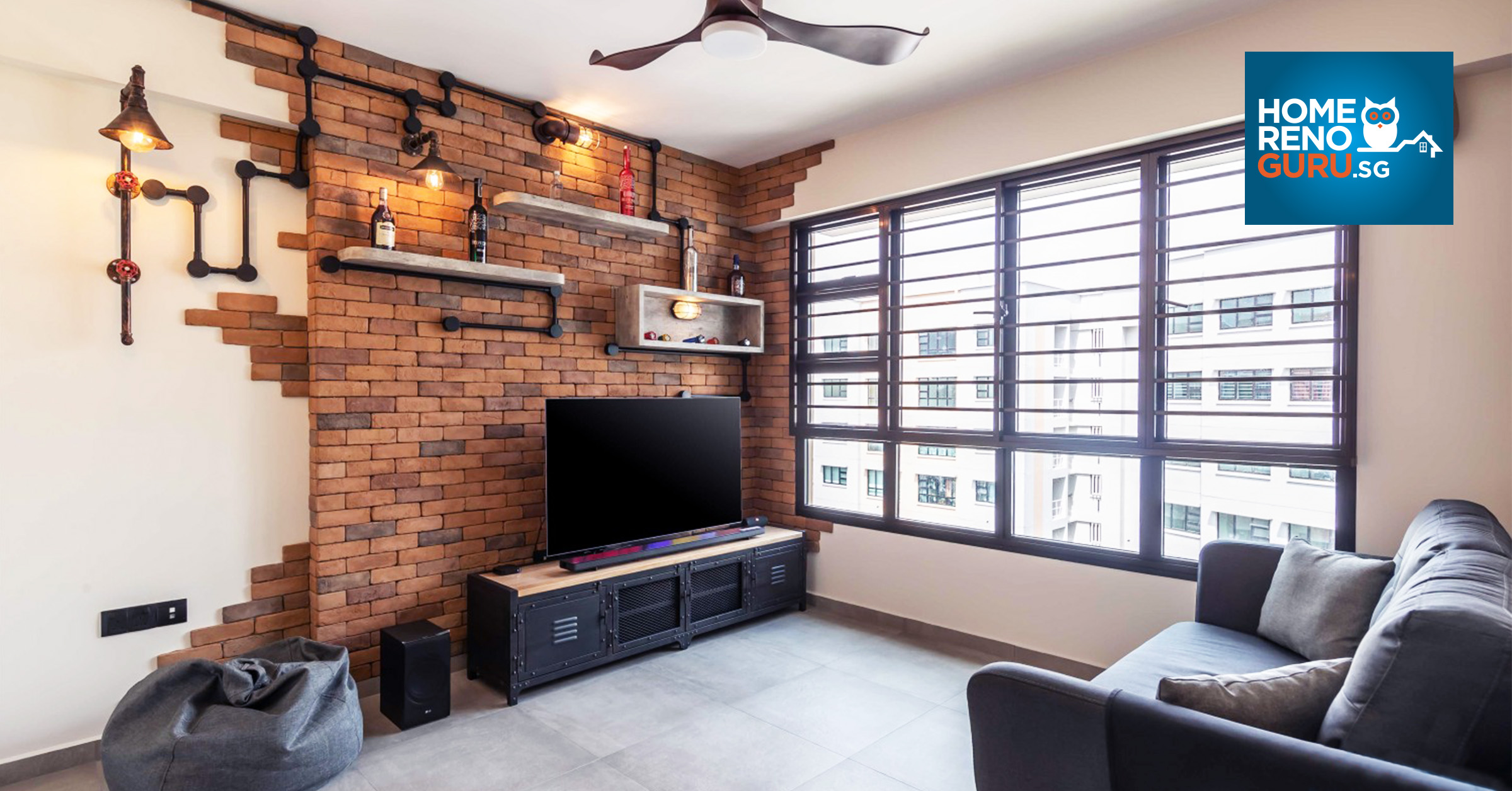 6 Different Ways of Incorporating Exposed Brick Walls