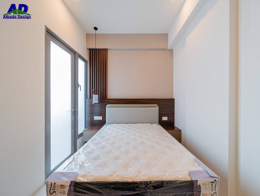 Minimalist, Modern Design - Bedroom - Condominium - Design by Albedo Design Pte Ltd