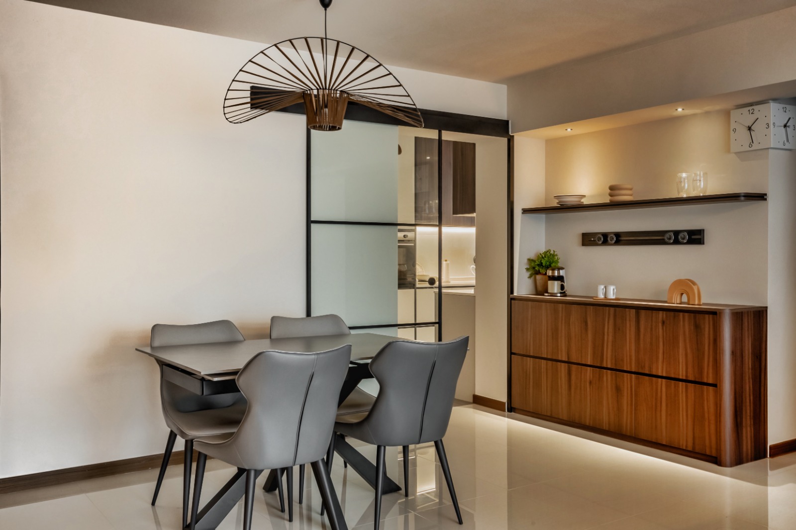 Minimalist, Modern, Scandinavian Design - Dining Room - HDB 5 Room - Design by Apartment