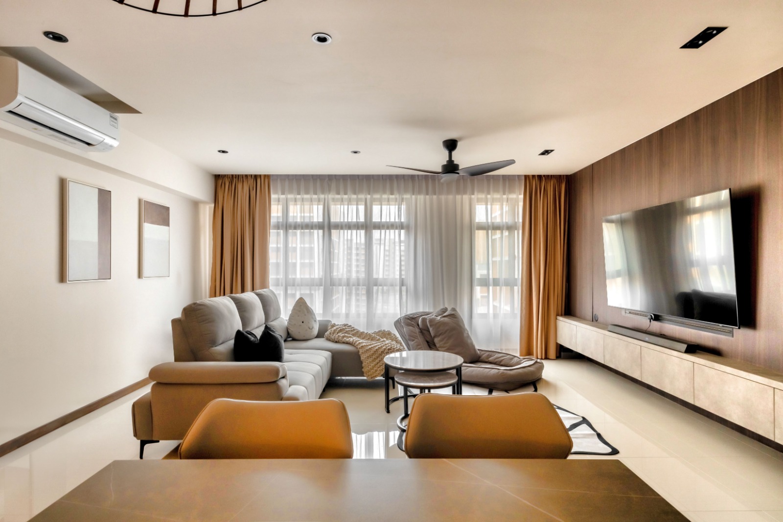 Minimalist, Modern, Scandinavian Design - Living Room - HDB 5 Room - Design by Apartment