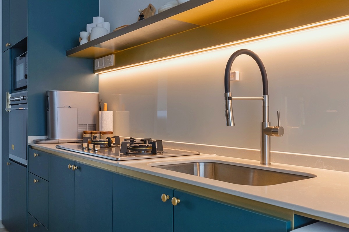 Minimalist, Scandinavian Design - Kitchen - HDB 4 Room - Design by Apartment