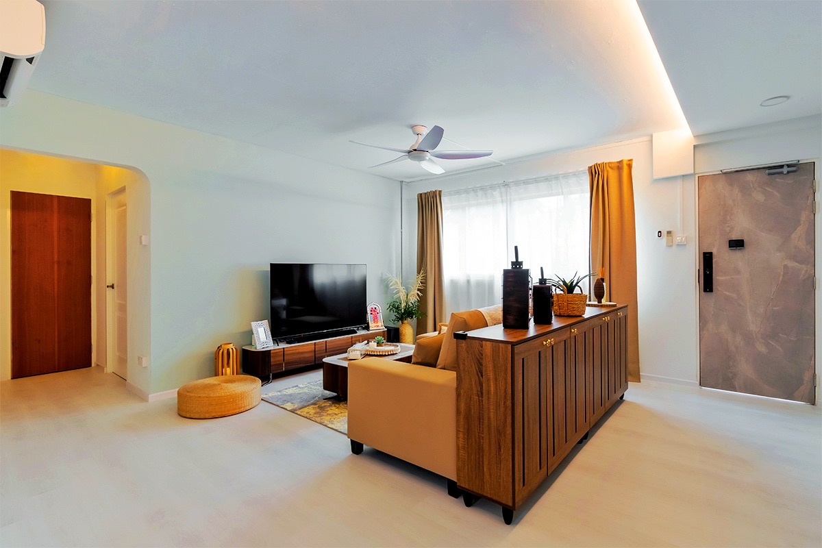 Minimalist, Scandinavian Design - Living Room - HDB 4 Room - Design by Apartment