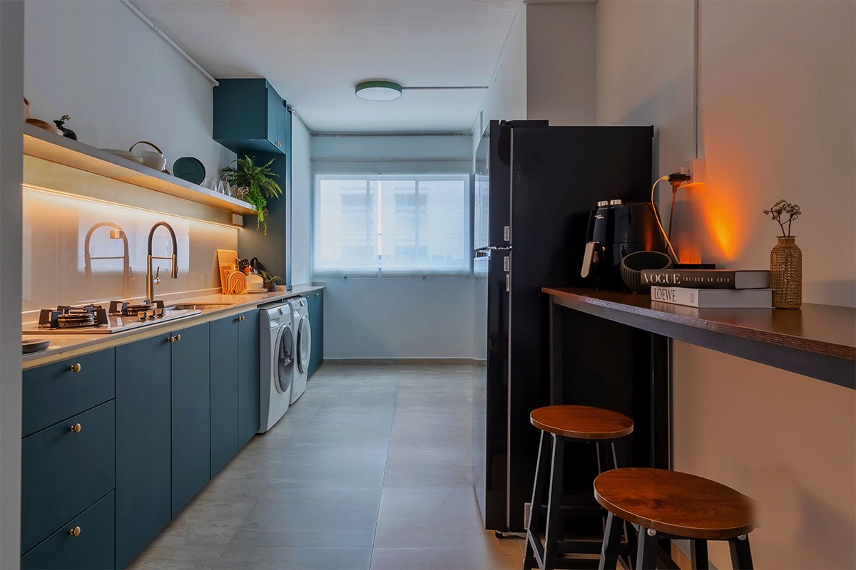 Minimalist, Scandinavian Design - Kitchen - HDB 4 Room - Design by Apartment