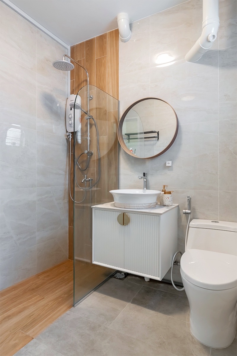 Minimalist, Scandinavian Design - Bathroom - HDB 4 Room - Design by Apartment