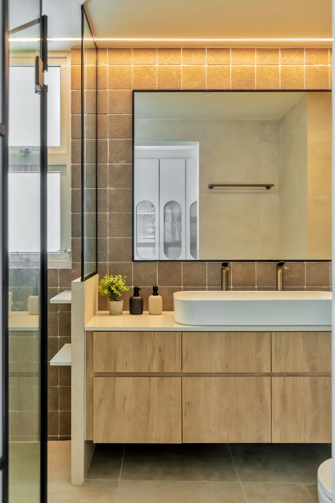 Modern, Scandinavian Design - Bathroom - Condominium - Design by Apartment