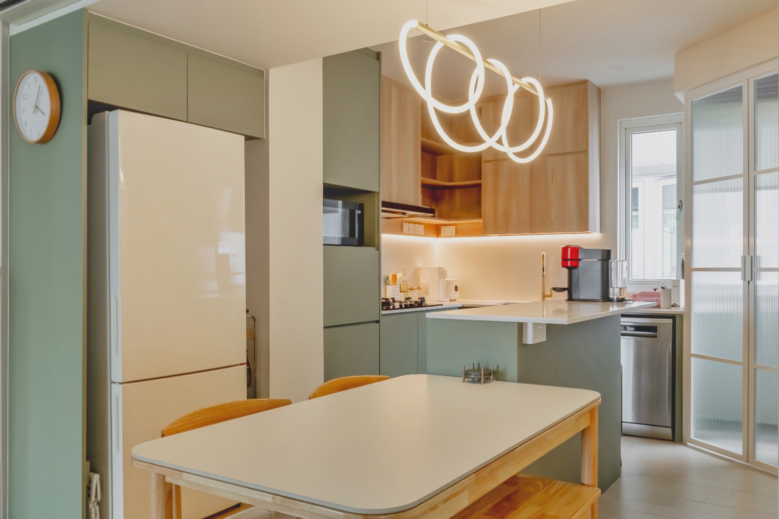 Modern, Scandinavian Design - Kitchen - Condominium - Design by Apartment