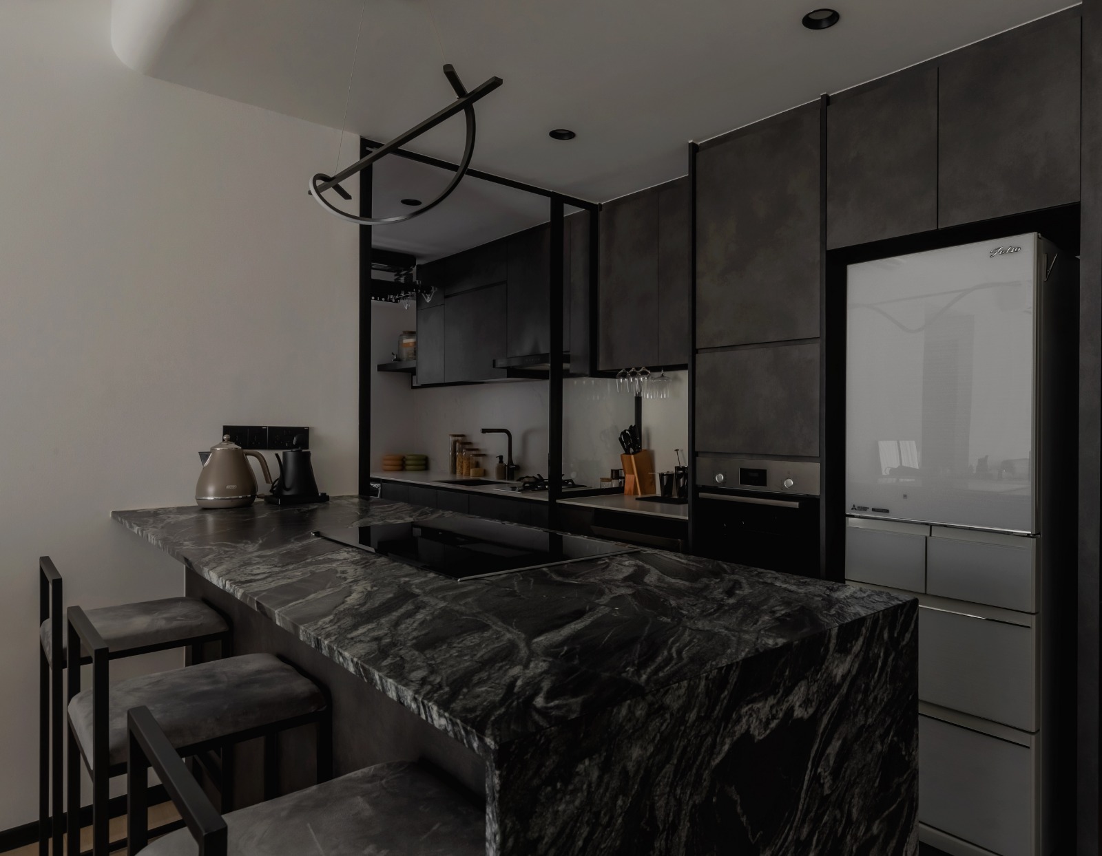 Contemporary Design - Dining Room - Condominium - Design by Apartment