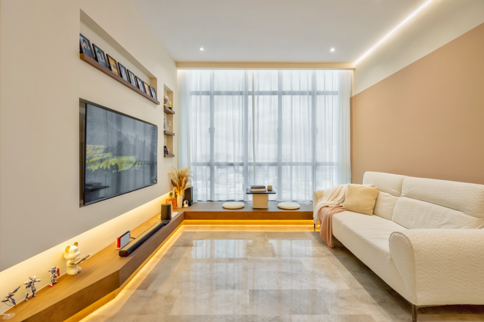 Modern Design - Living Room - Condominium - Design by Apartment