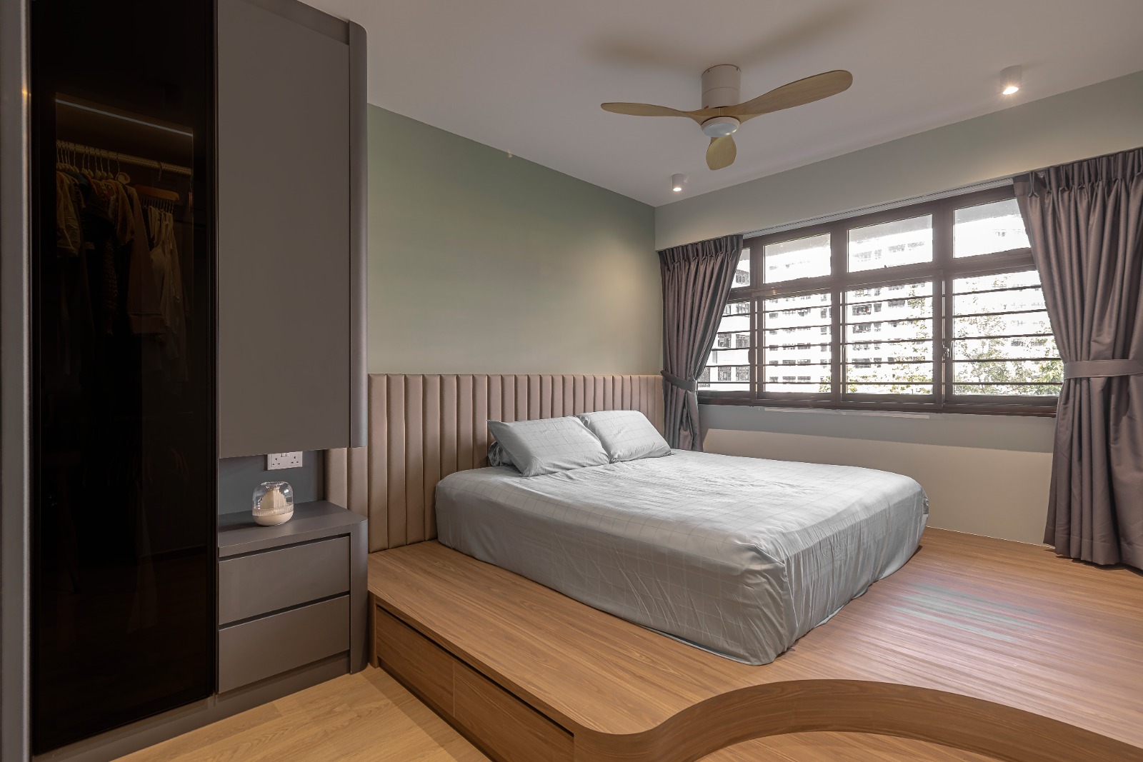 Contemporary Design - Bedroom - HDB 4 Room - Design by Defour Home Studios Pte Ltd