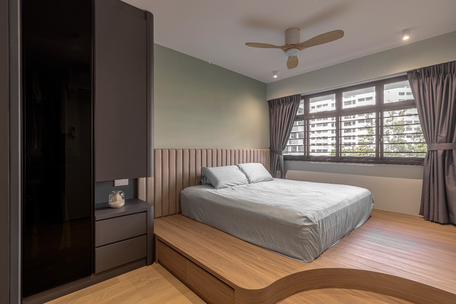 Contemporary Design - Bedroom - HDB 4 Room - Design by Defour Home Studios Pte Ltd