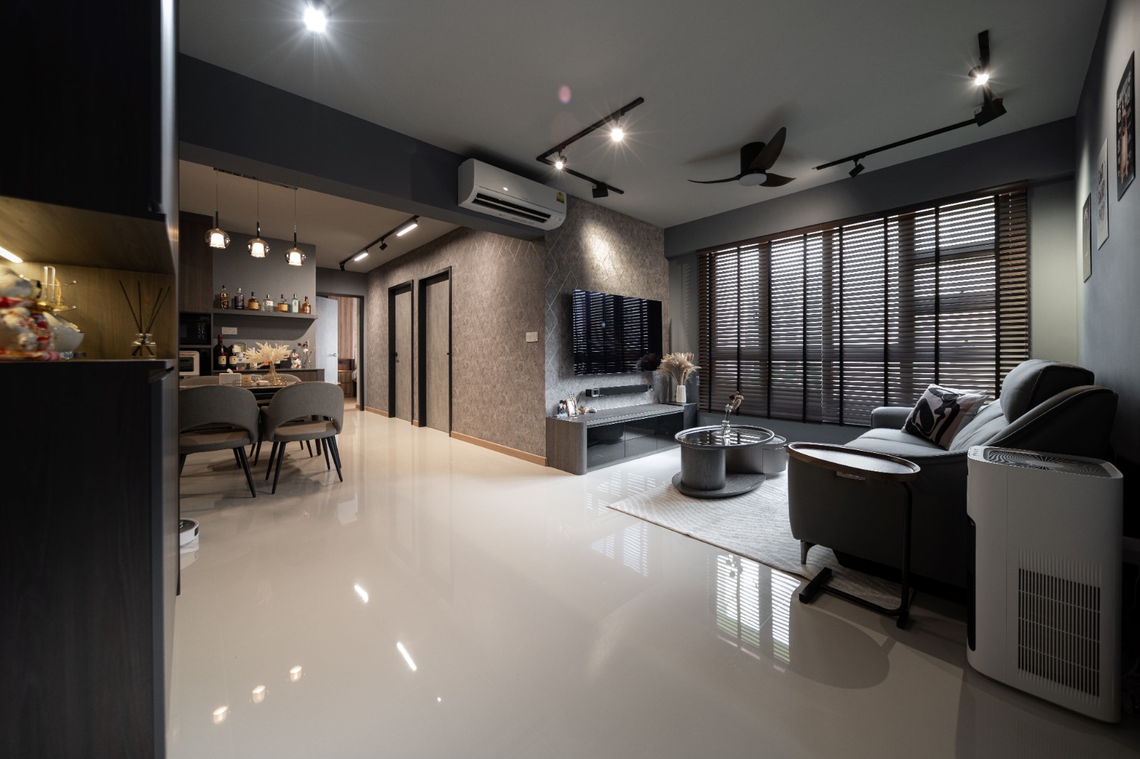 Contemporary, Modern Design -  - HDB 4 Room - Design by Defour Home Studios Pte Ltd