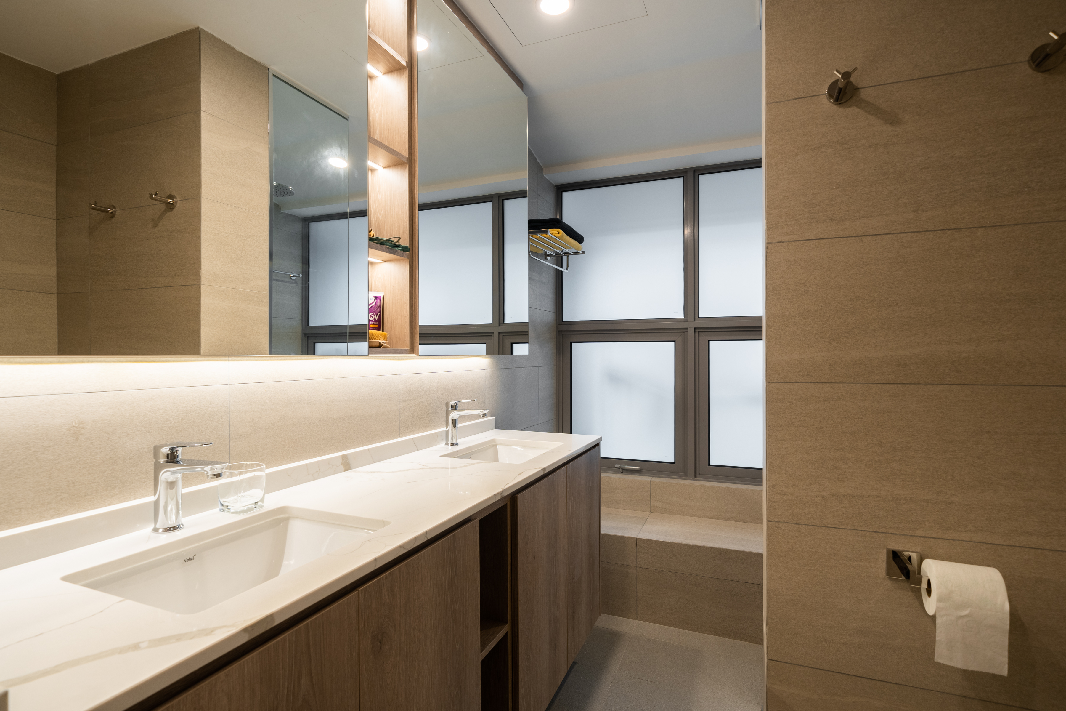 Modern Design - Bathroom - Condominium - Design by Design 4 Space Pte Ltd