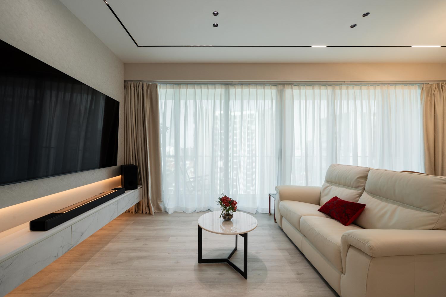 Modern Design - Living Room - Condominium - Design by Design 4 Space Pte Ltd