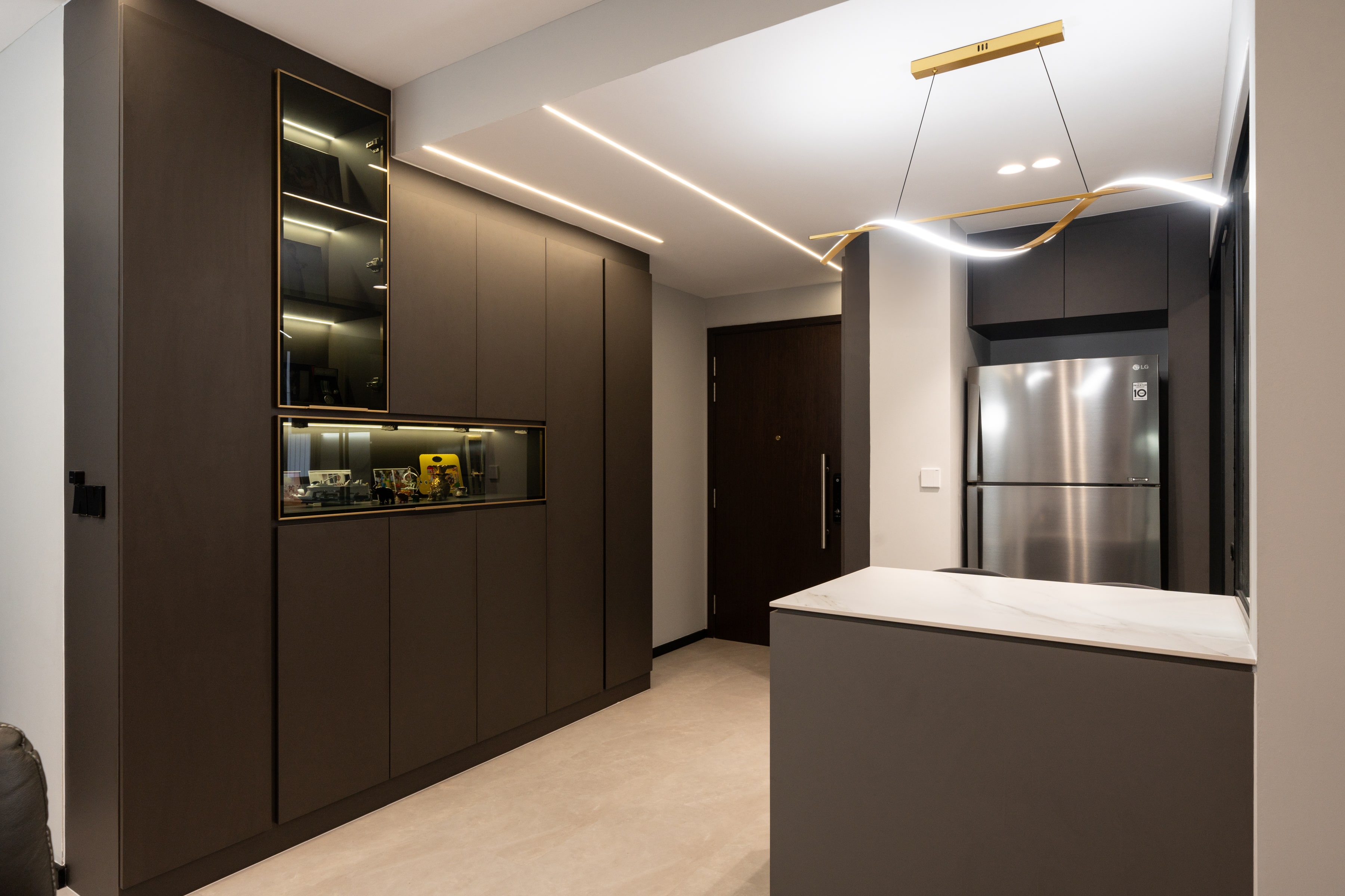 Contemporary, Modern Design - Kitchen - Condominium - Design by Design 4 Space Pte Ltd