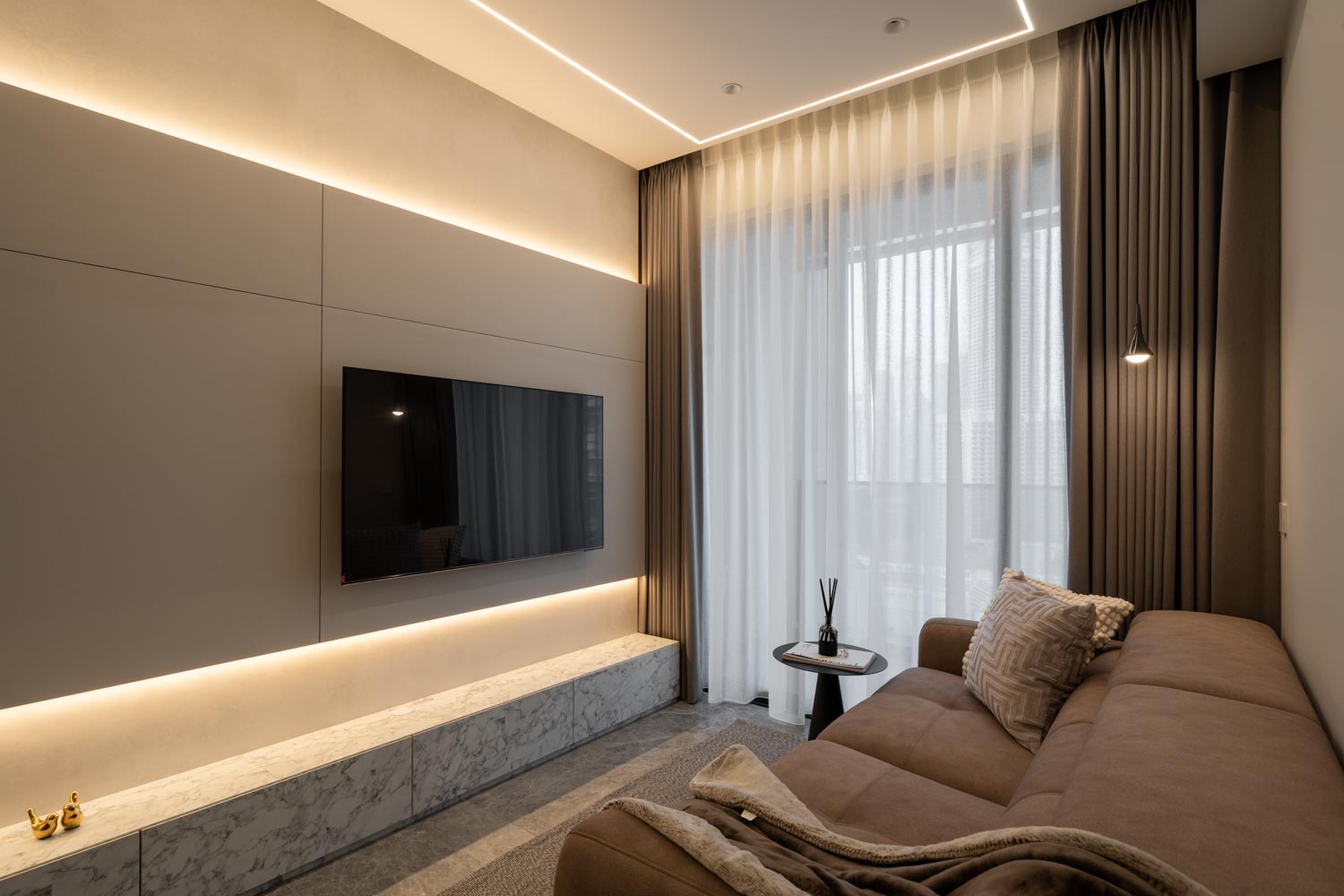 Modern Design - Living Room - Condominium - Design by Design 4 Space Pte Ltd