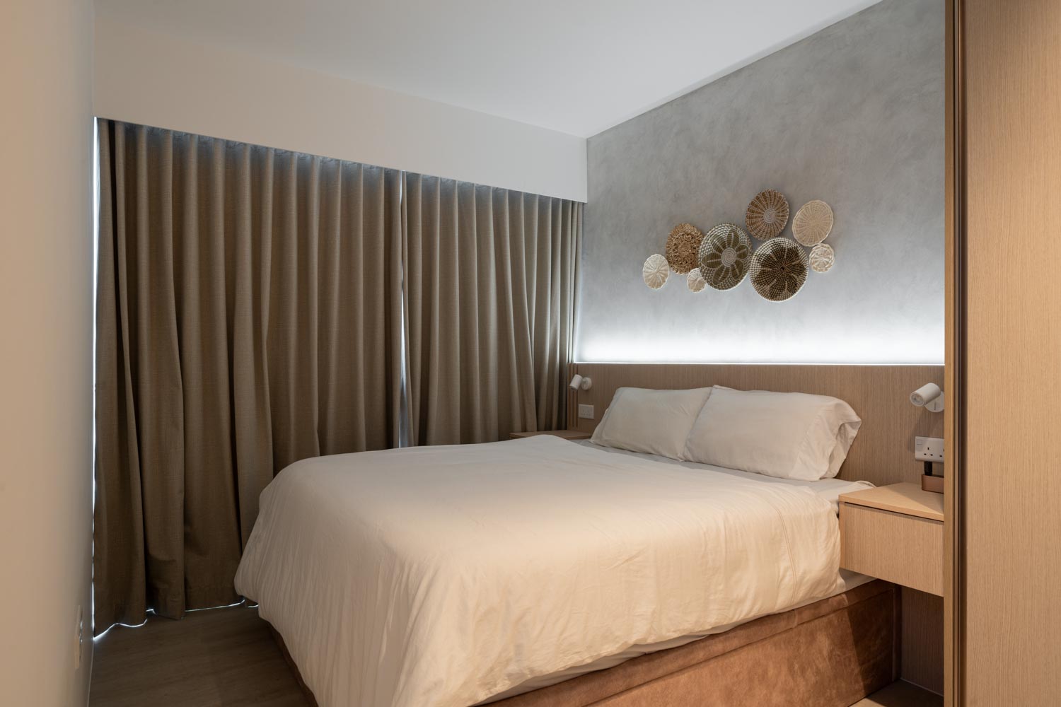 Minimalist, Modern Design - Bedroom - Condominium - Design by Design 4 Space Pte Ltd