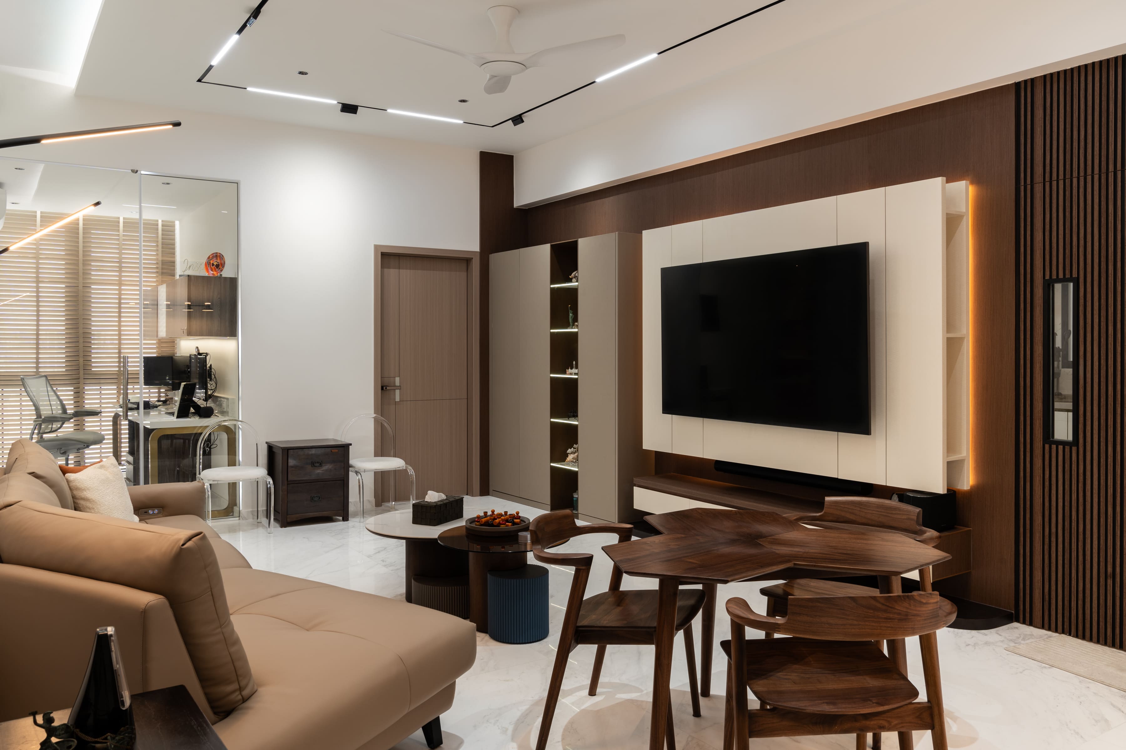 Contemporary, Modern Design - Living Room - Condominium - Design by Design 4 Space Pte Ltd