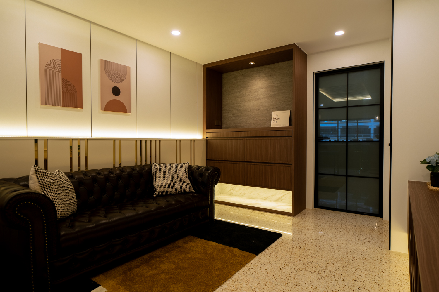 Contemporary, Modern Design - Living Room - HDB 4 Room - Design by Design 4 Space Pte Ltd