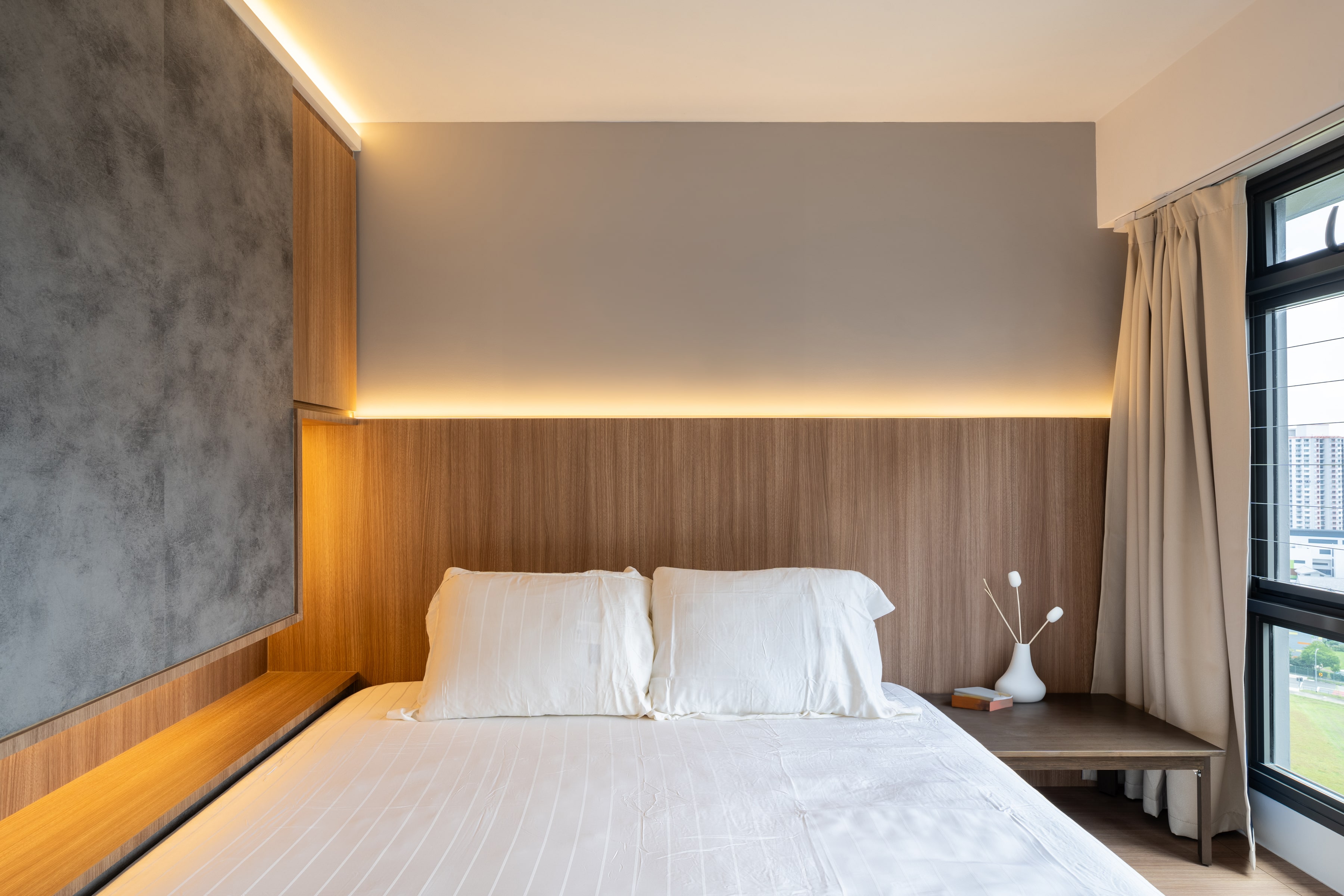 Contemporary Design - Bedroom - HDB 5 Room - Design by Design 4 Space Pte Ltd