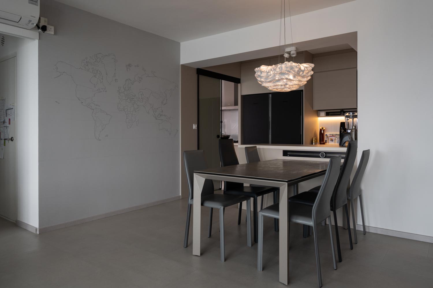 Minimalist, Modern Design - Dining Room - HDB 5 Room - Design by Design 4 Space Pte Ltd