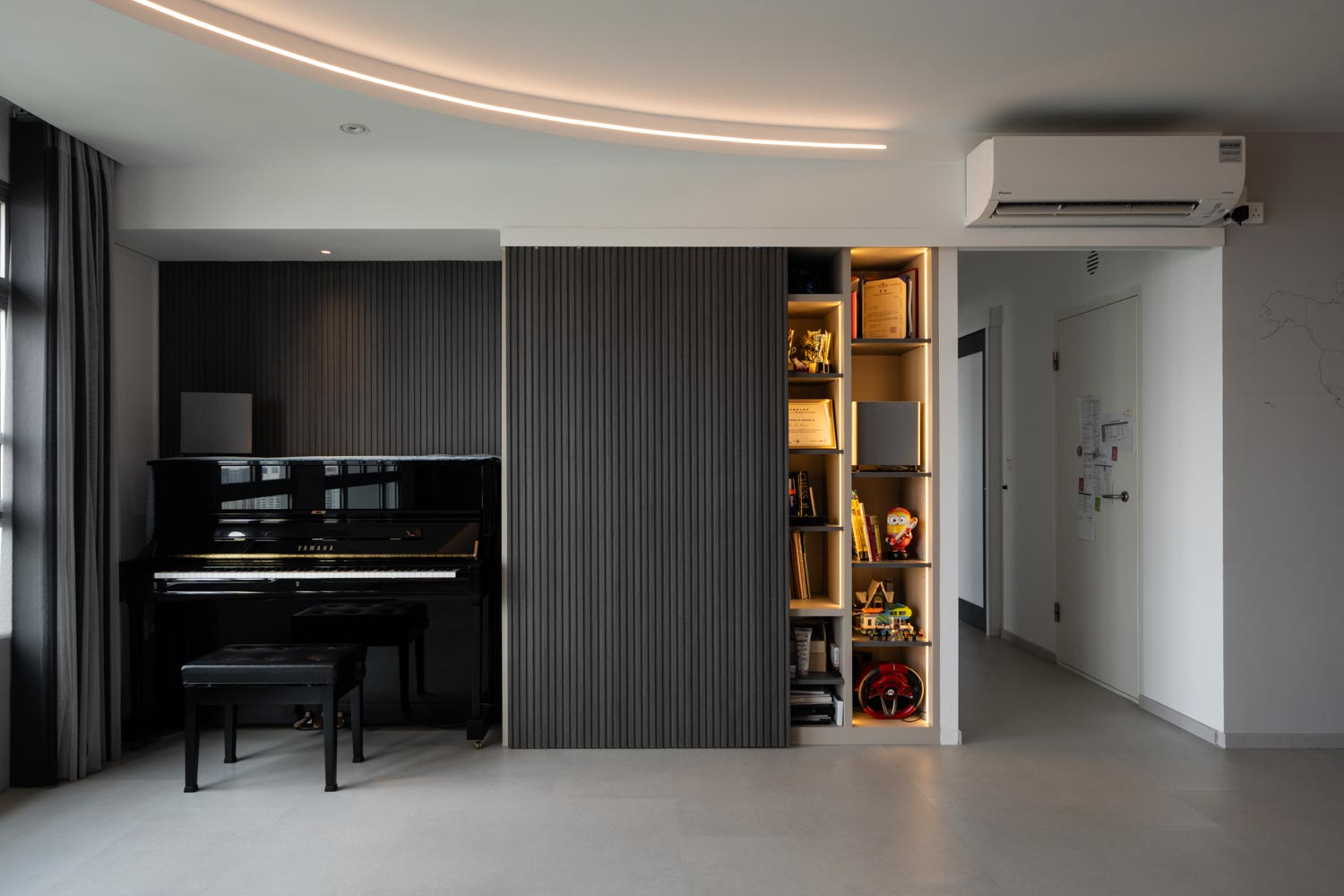 Minimalist, Modern Design - Living Room - HDB 5 Room - Design by Design 4 Space Pte Ltd