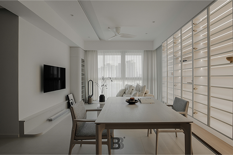 Minimalist, Modern Design - Dining Room - Condominium - Design by Doubble Interior Associates Singapore