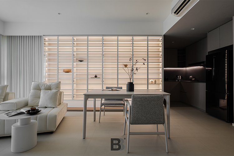 Minimalist, Modern Design - Living Room - Condominium - Design by Doubble Interior Associates Singapore