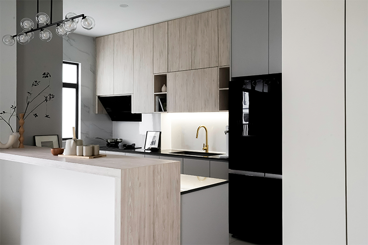 Contemporary, Minimalist, Modern Design - Kitchen - Landed House - Design by Doubble Interior Associates Singapore