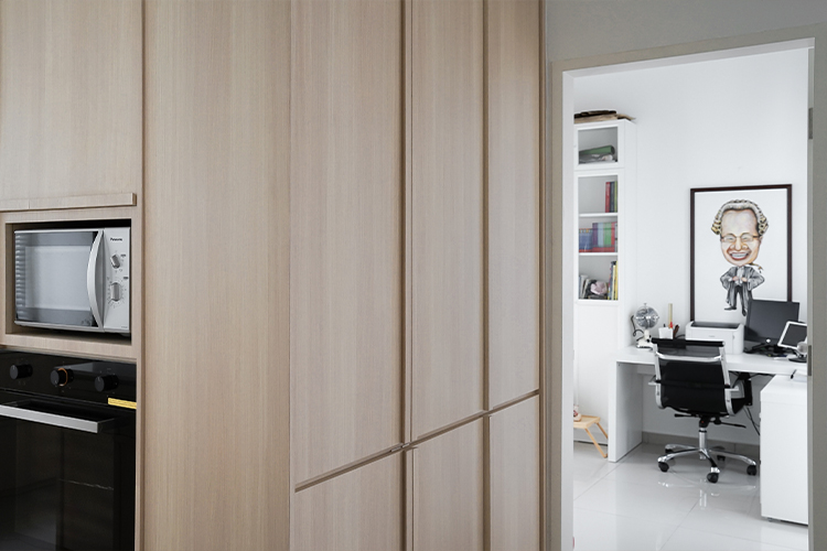 Contemporary, Scandinavian Design - Study Room - Condominium - Design by Doubble Interior Associates Singapore