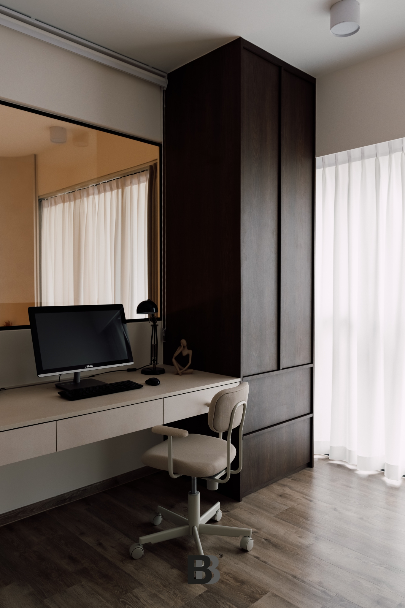 Minimalist, Others Design - Study Room - Condominium - Design by Doubble Interior Associates Singapore