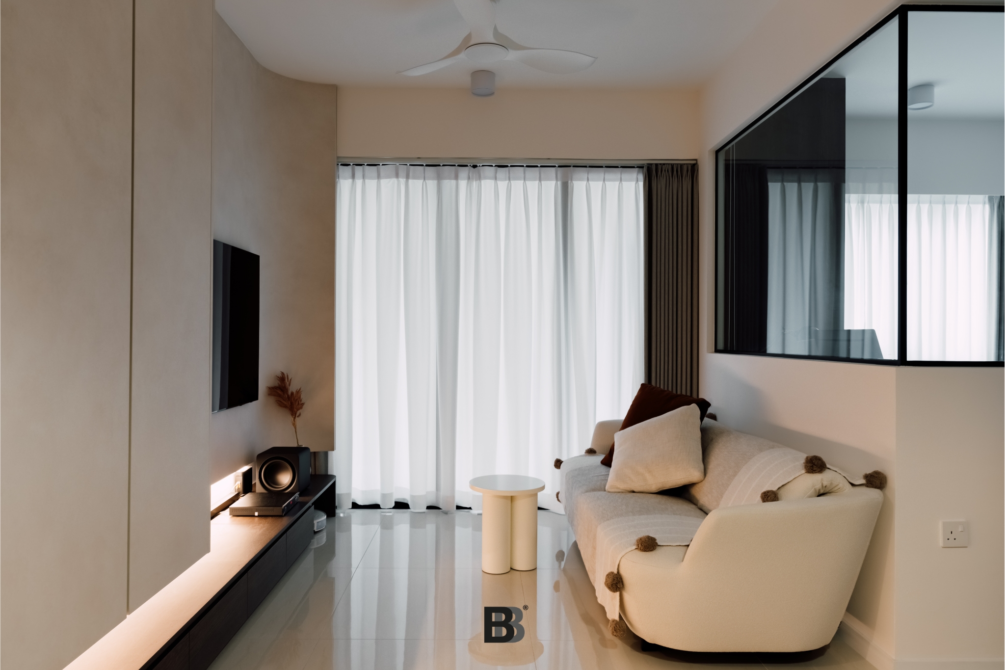 Minimalist, Others Design - Living Room - Condominium - Design by Doubble Interior Associates Singapore