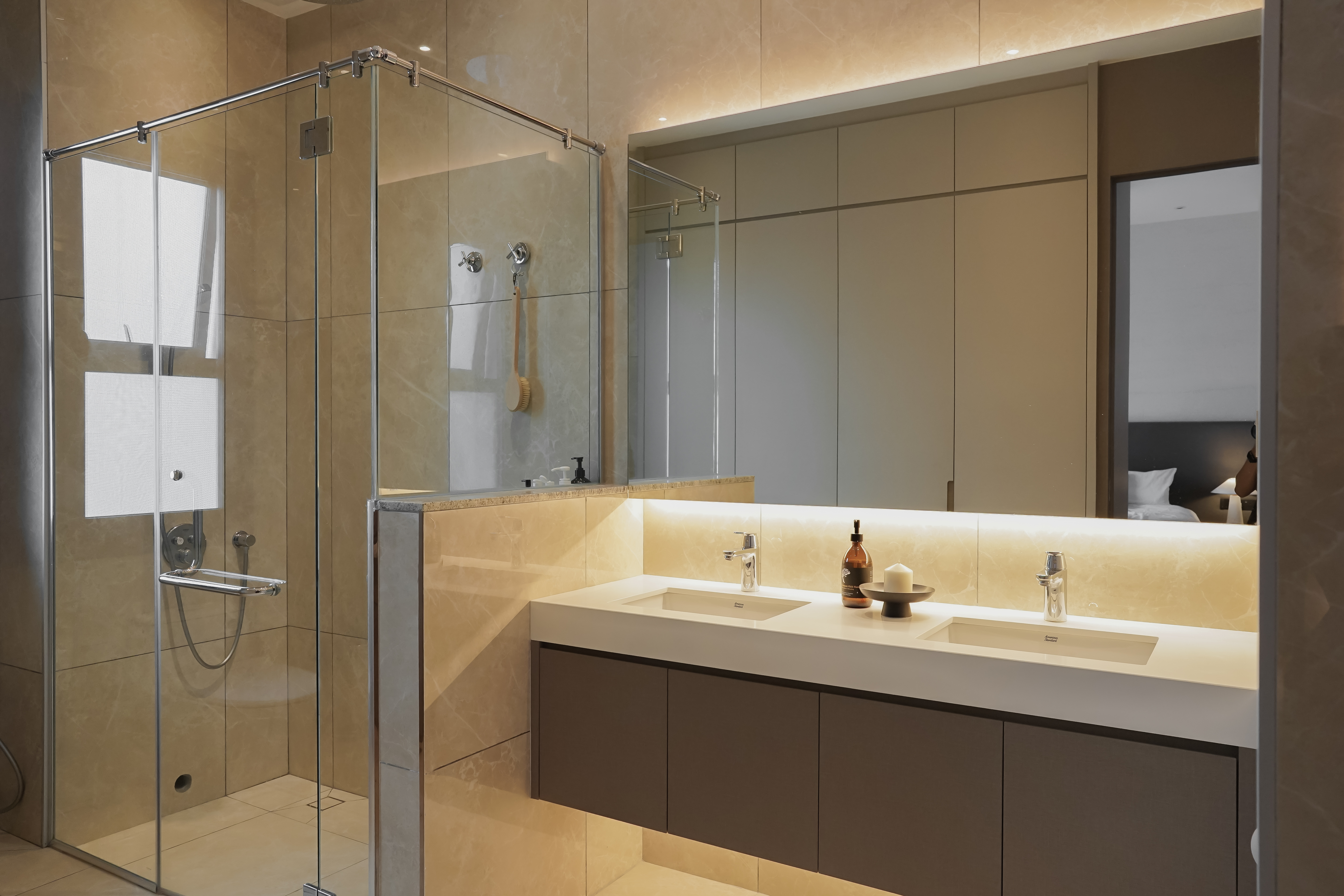 Contemporary, Modern Design - Bathroom - Landed House - Design by Doubble Interior Associates Singapore