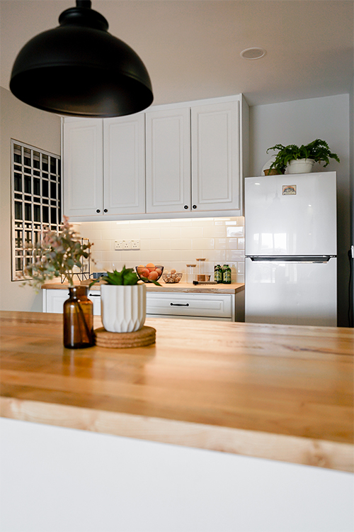 Country, Scandinavian, Vintage Design - Kitchen - HDB 4 Room - Design by Doubble Interior Associates Singapore