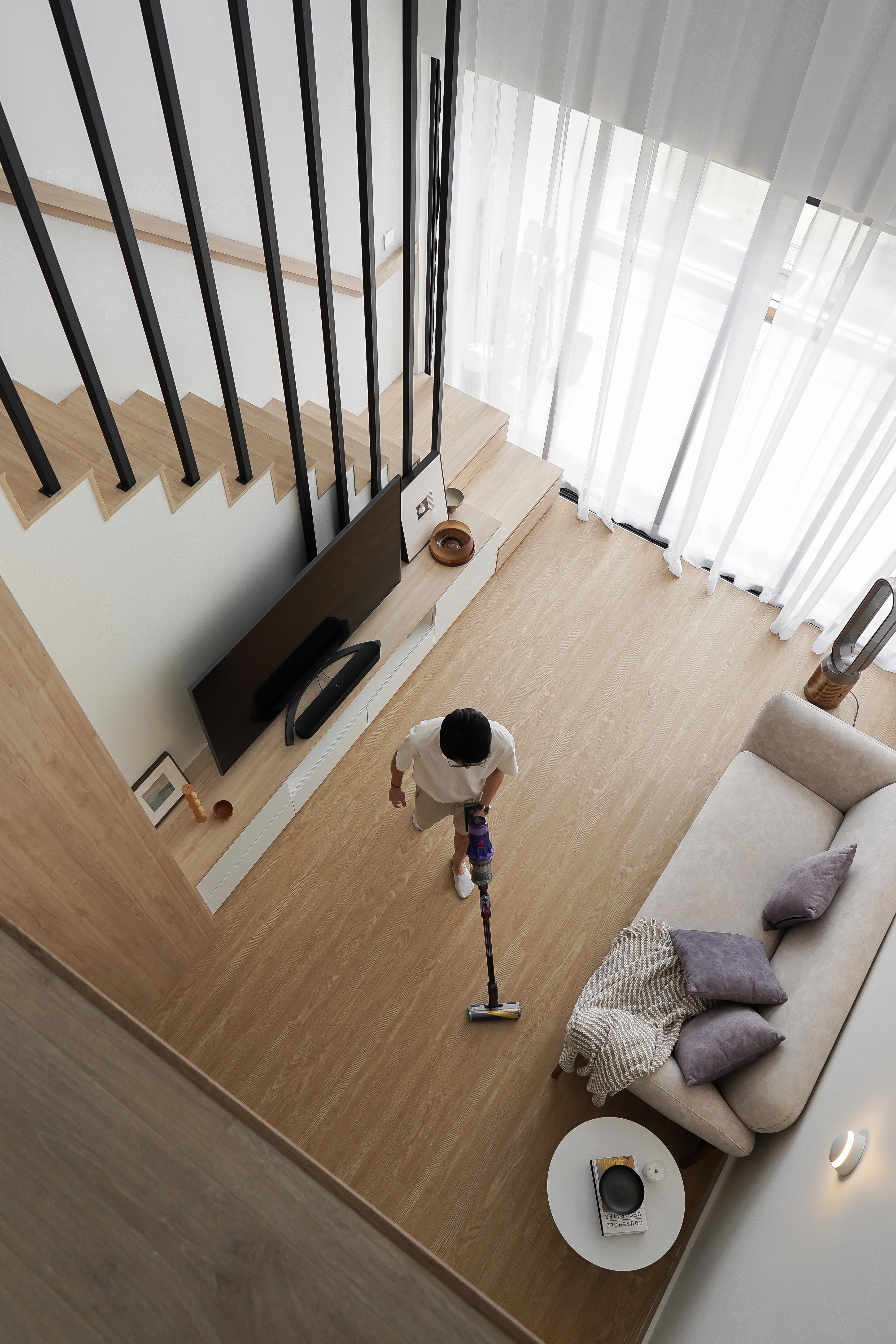 Contemporary, Scandinavian Design - Living Room - Landed House - Design by Doubble Interior Associates Singapore