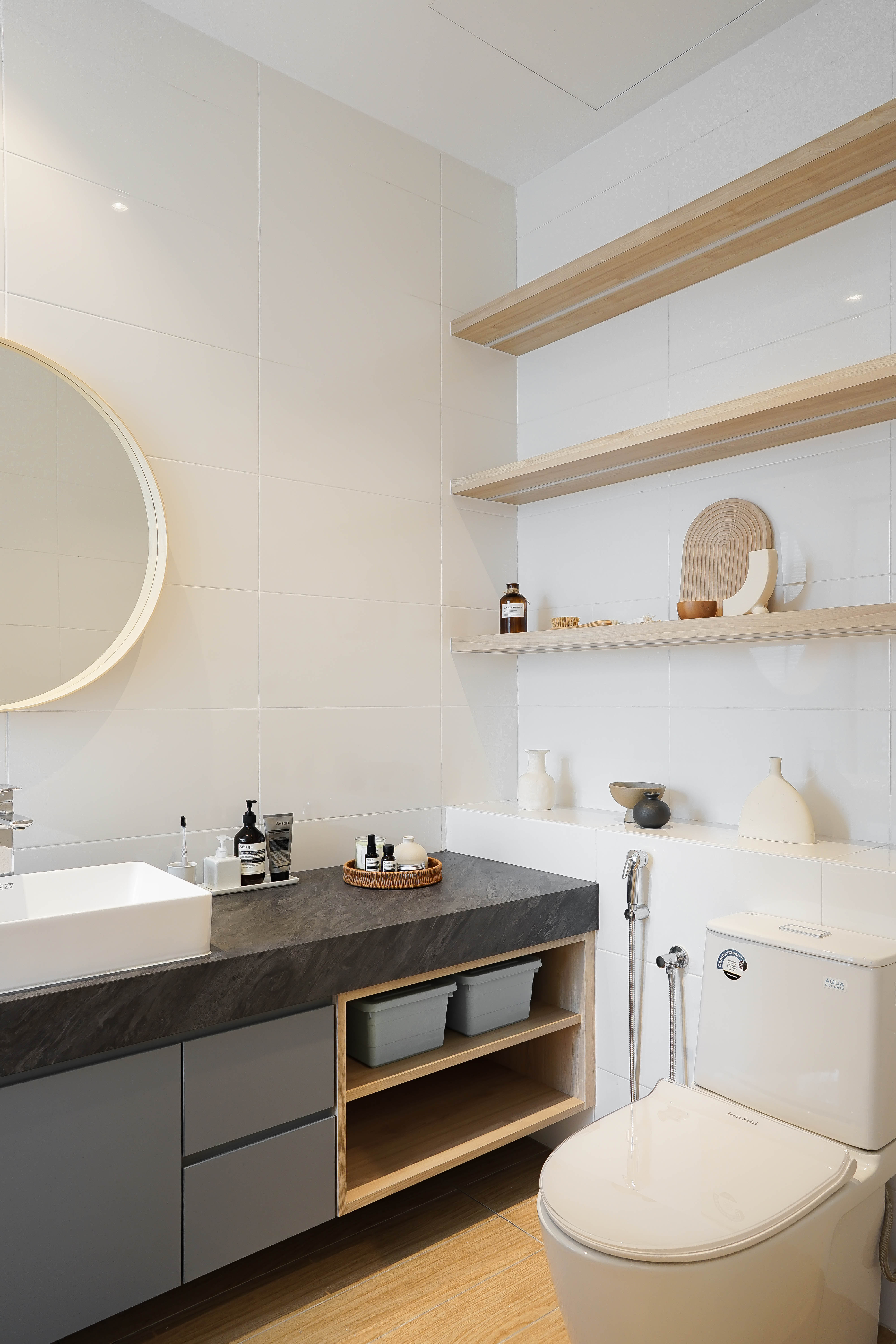 Contemporary, Scandinavian Design - Bathroom - Landed House - Design by Doubble Interior Associates Singapore