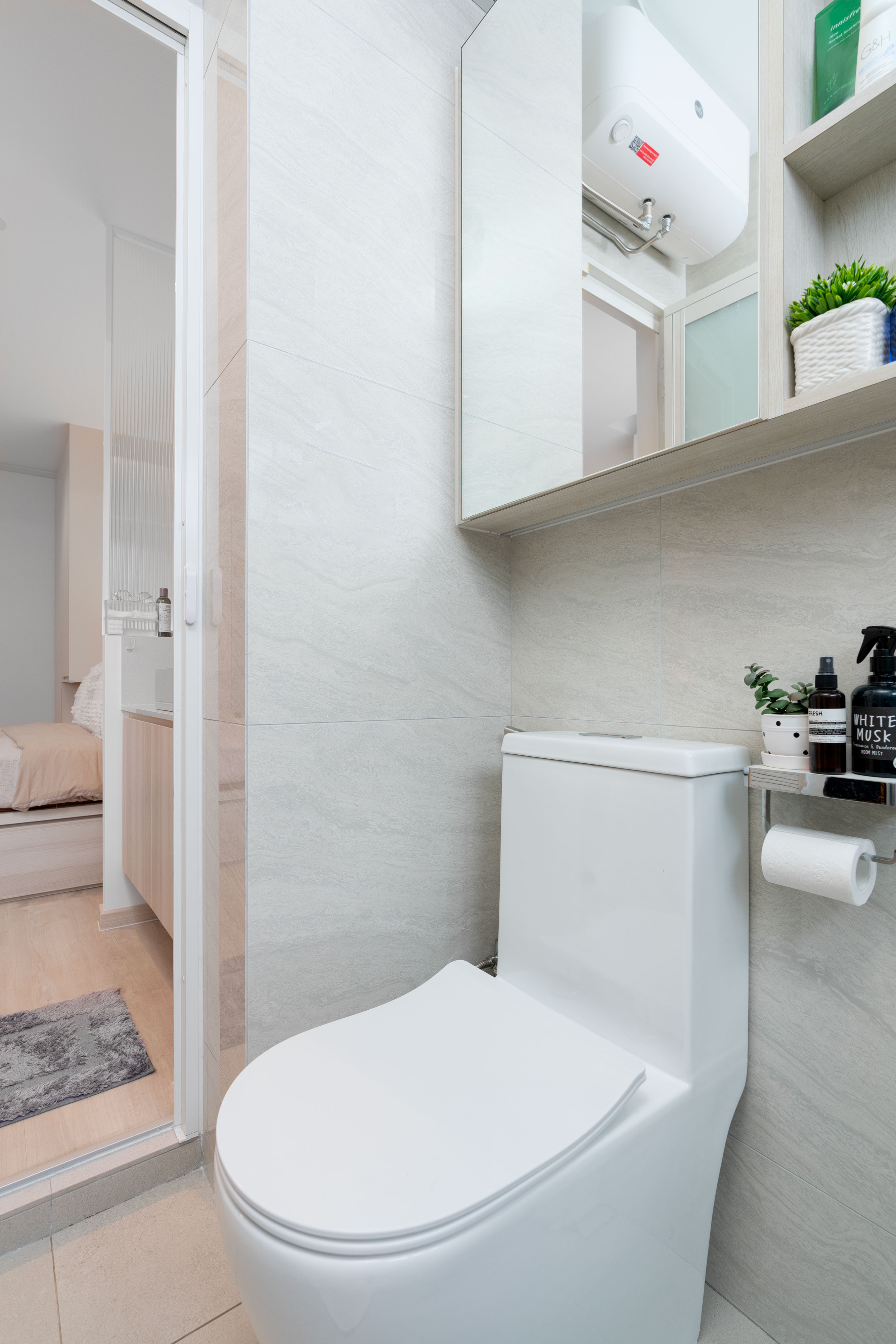 Contemporary, Minimalist Design - Bathroom - HDB 4 Room - Design by EXQsite Interior Design