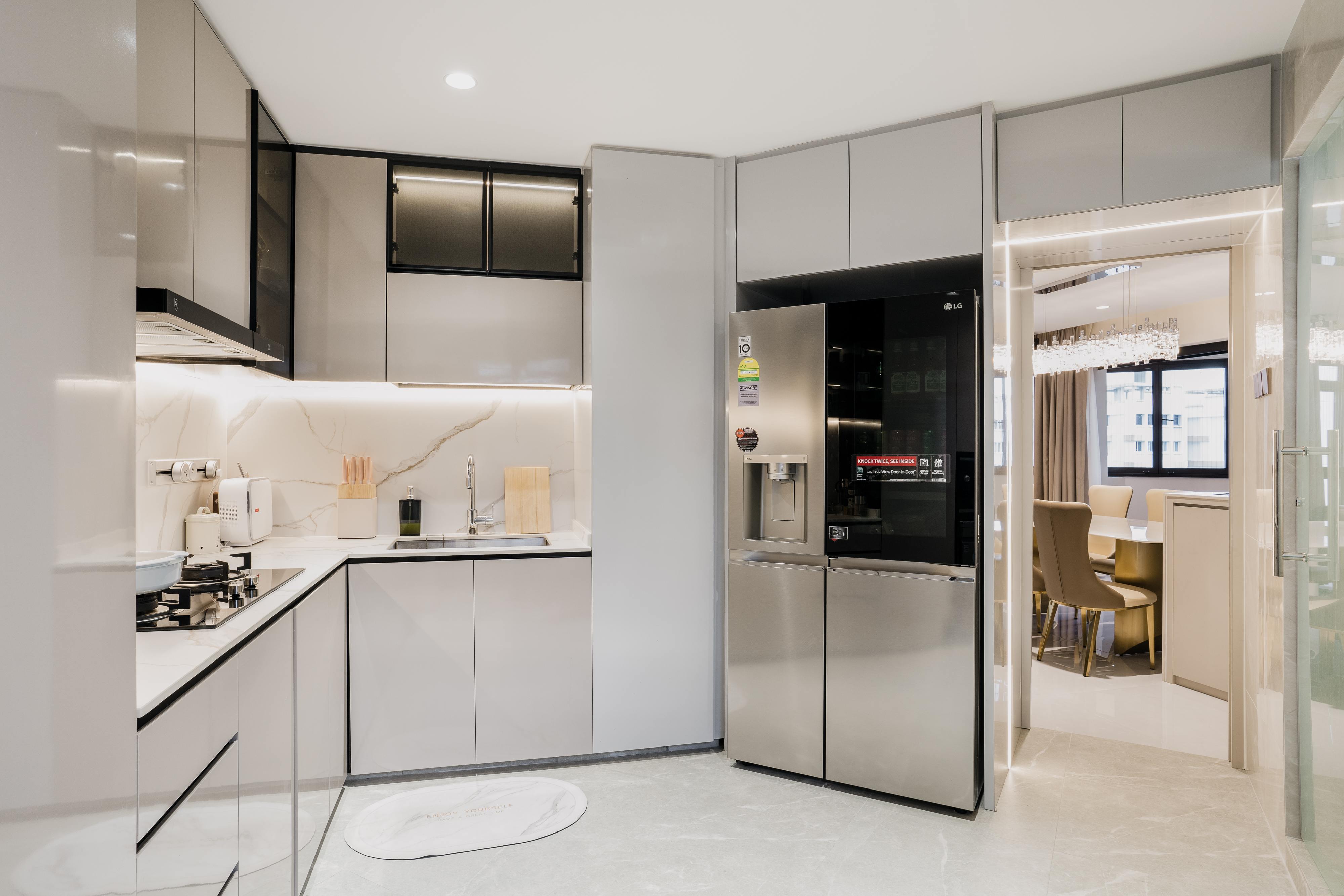 Modern, Others Design - Kitchen - HDB Executive Apartment - Design by Interior Artist Pte Ltd