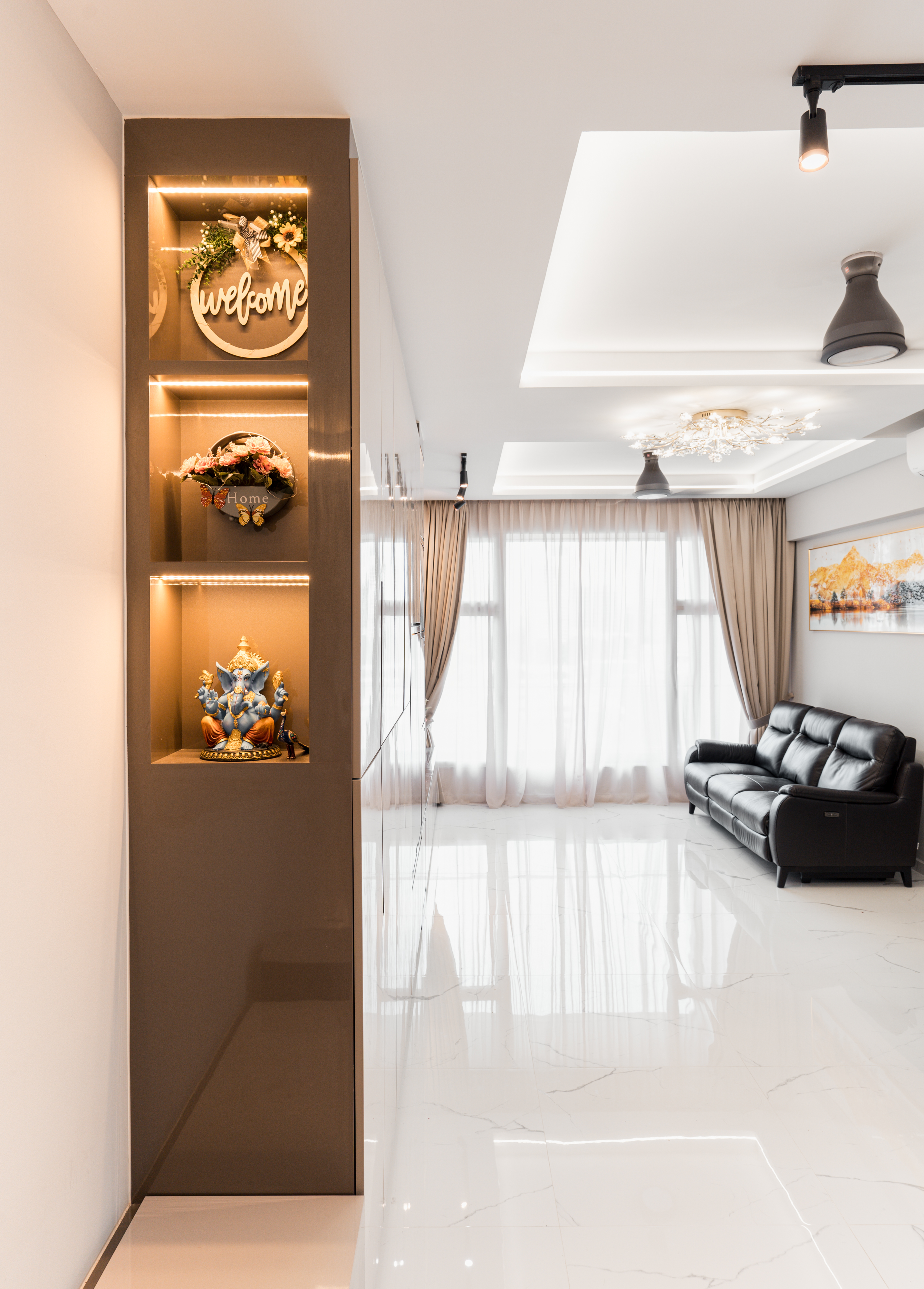 Eclectic, Modern Design - Living Room - Condominium - Design by Interior Artist Pte Ltd