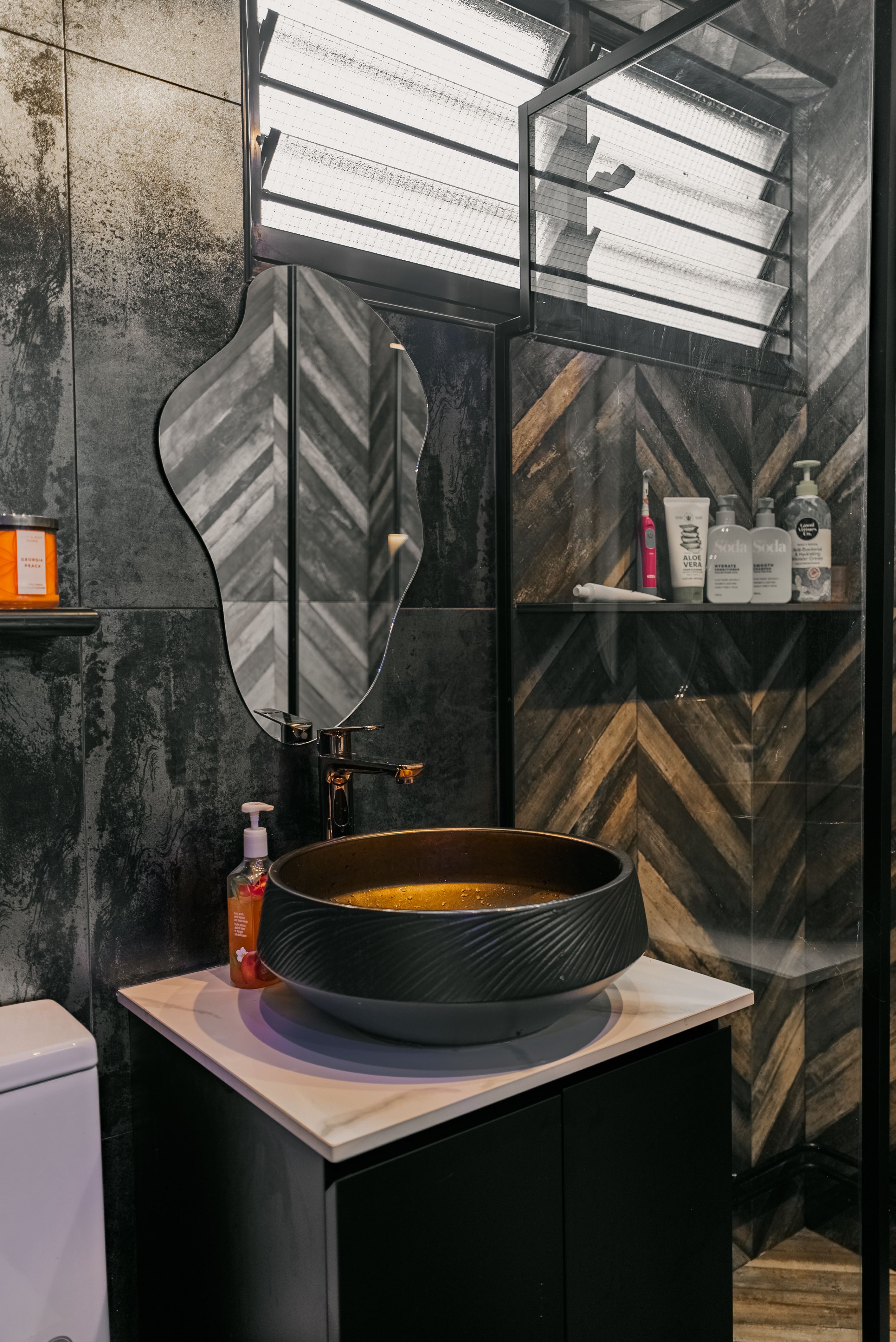 Eclectic Design - Bathroom - HDB 5 Room - Design by Interior Times Design Pte Ltd