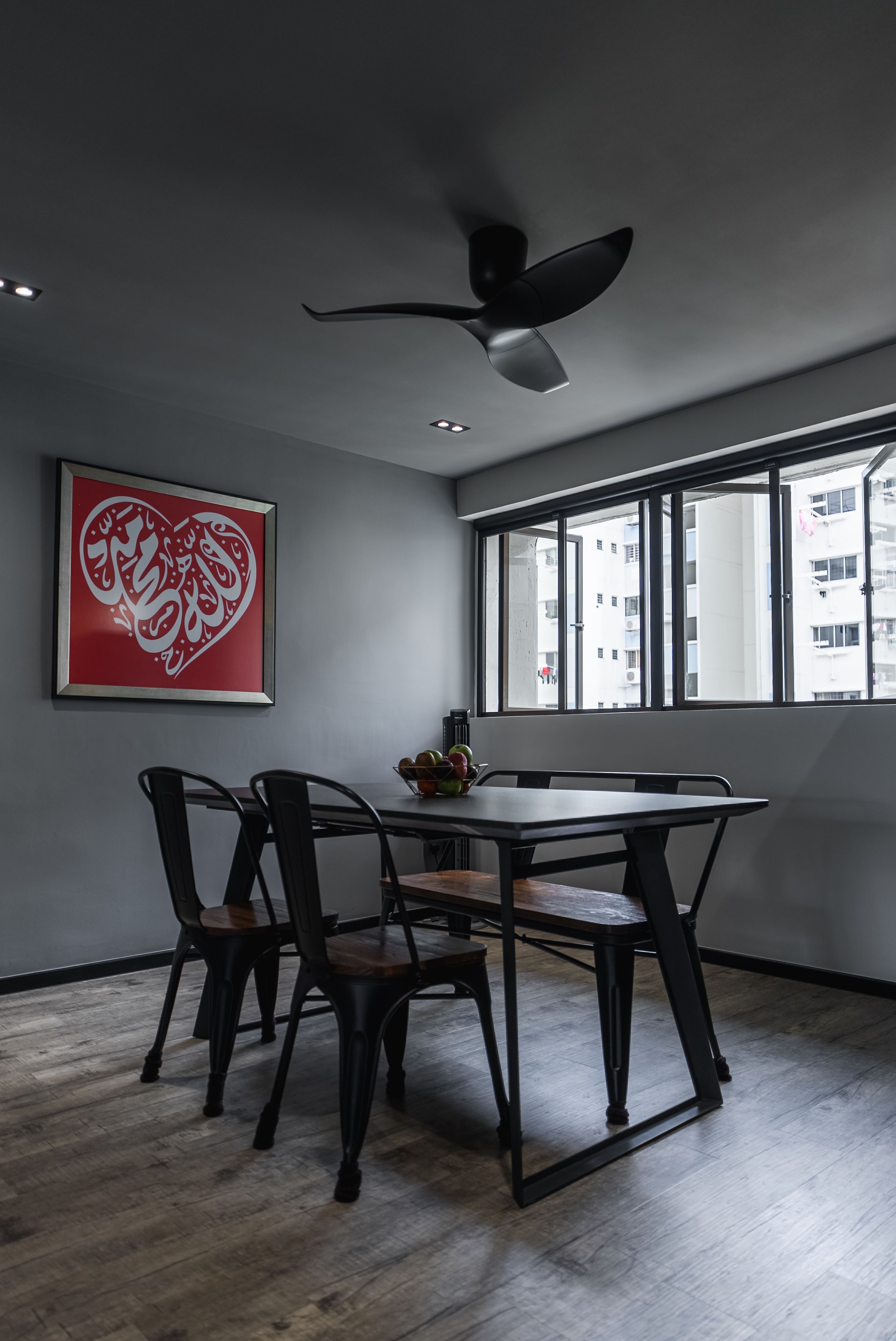 Eclectic Design - Dining Room - HDB 5 Room - Design by Interior Times Design Pte Ltd