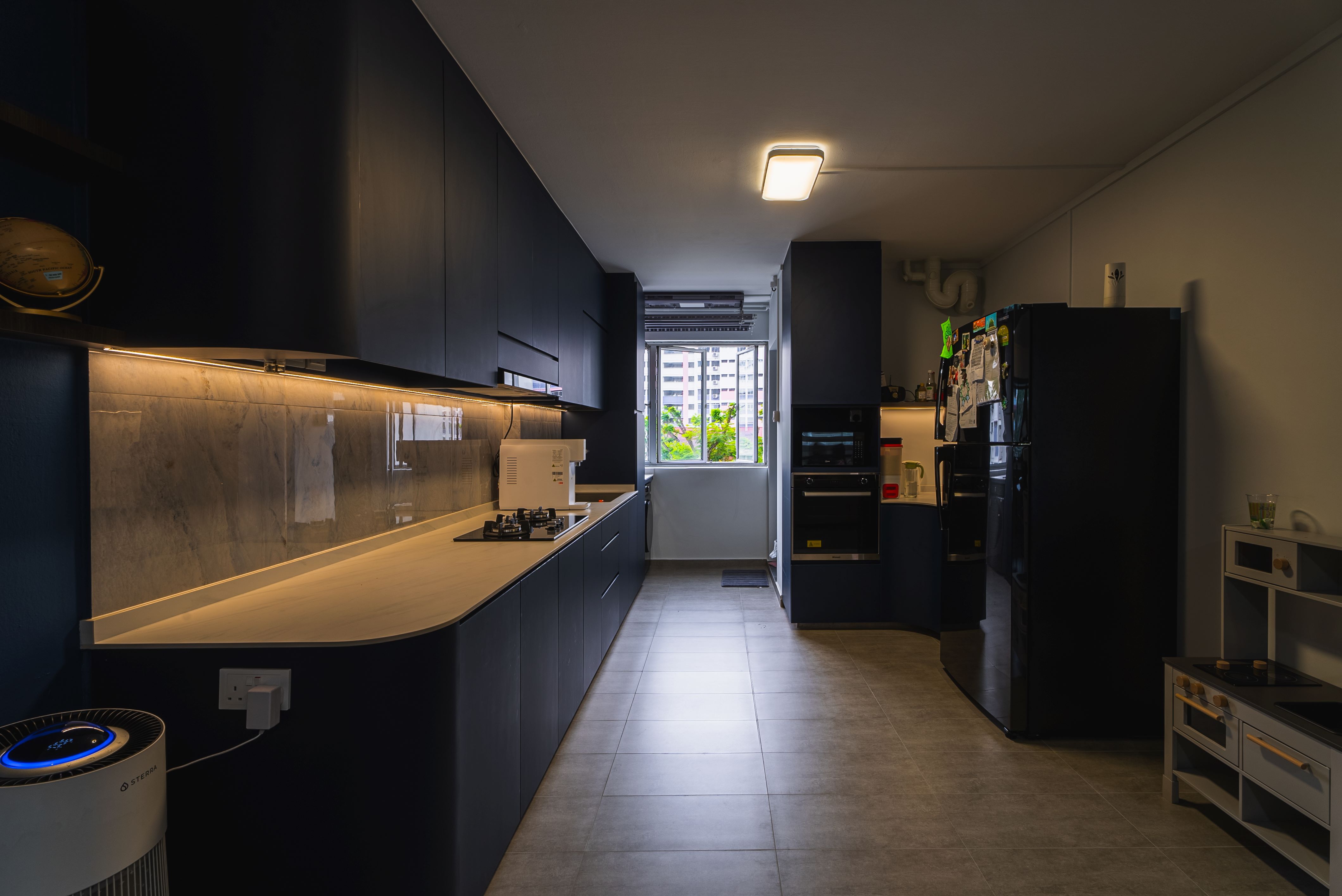 Industrial, Minimalist Design - Kitchen - HDB 4 Room - Design by Interior Times Design Pte Ltd