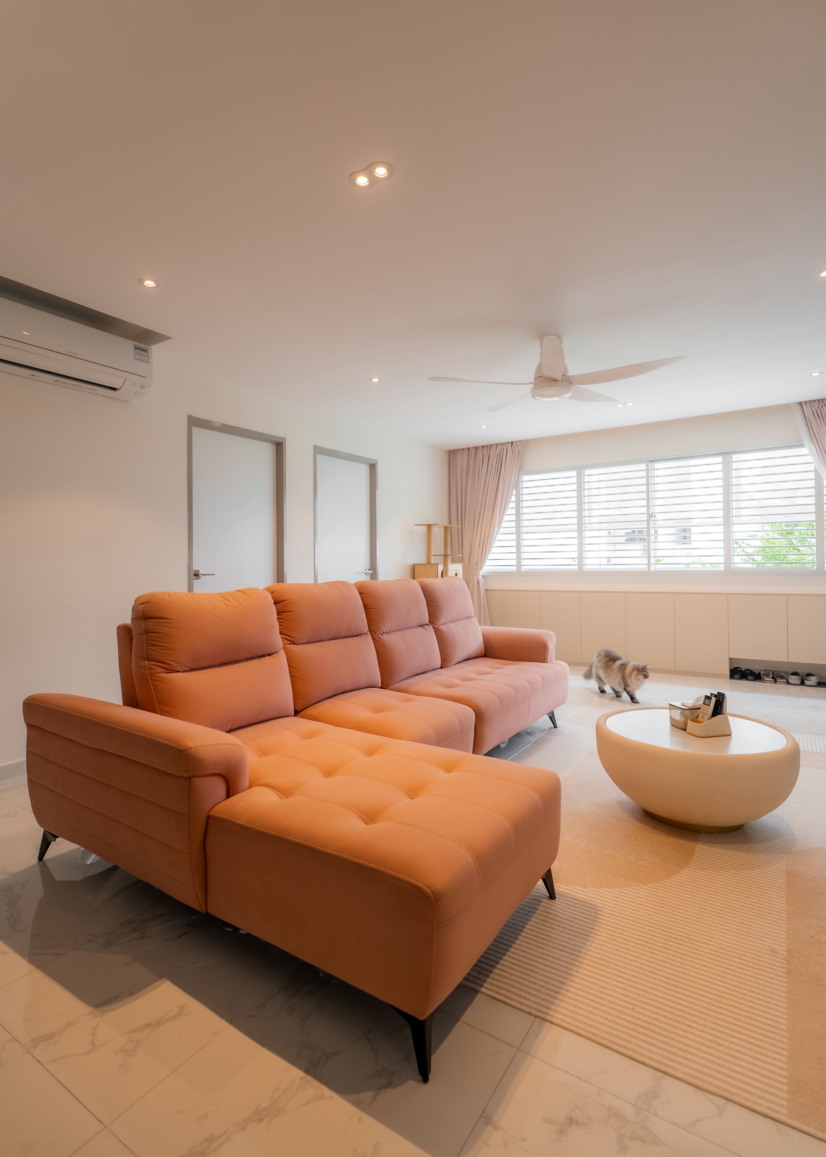 Mediterranean, Others Design - Living Room - HDB 5 Room - Design by Interior Times Design Pte Ltd