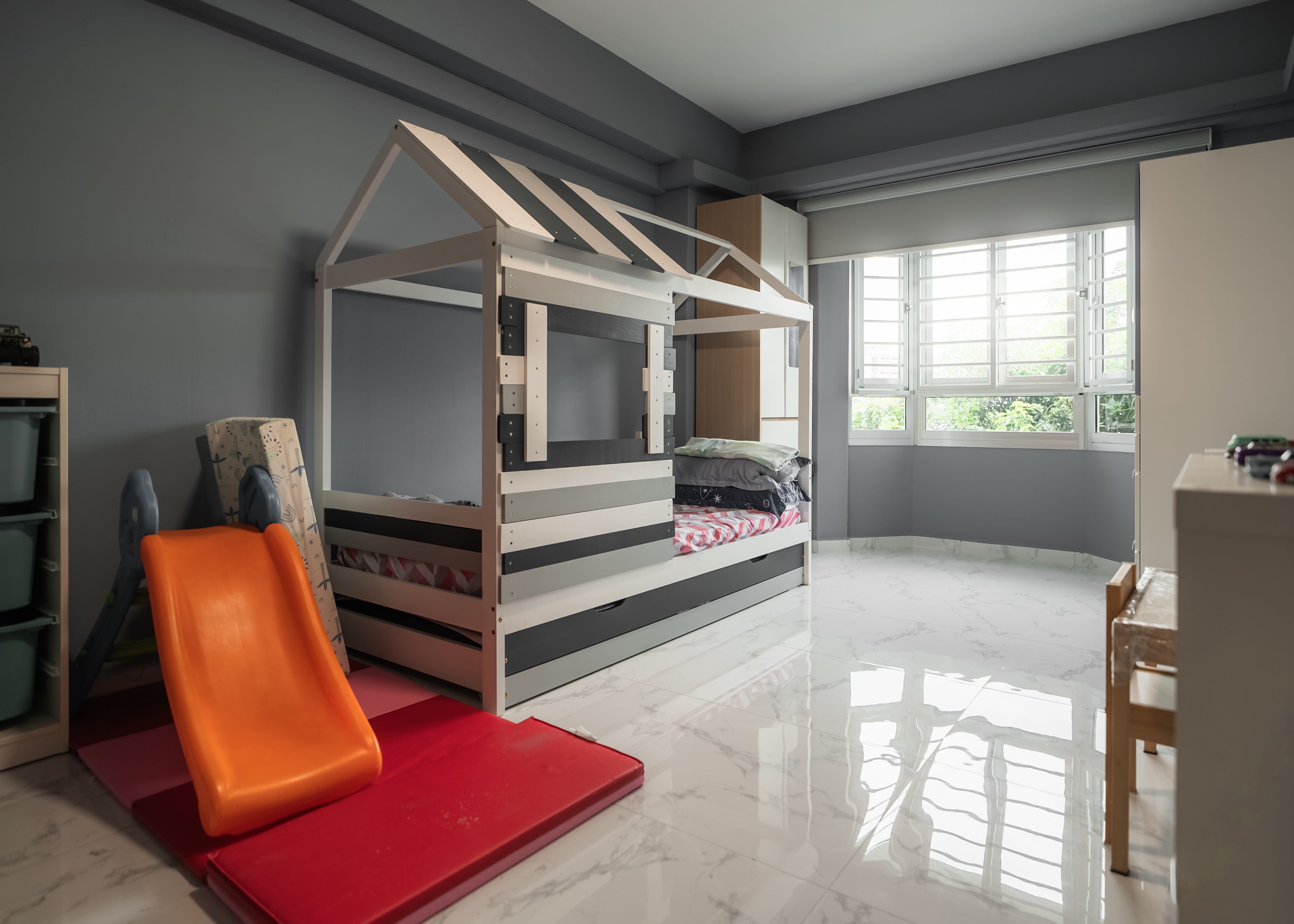 Mediterranean, Others Design - Bedroom - HDB 5 Room - Design by Interior Times Design Pte Ltd