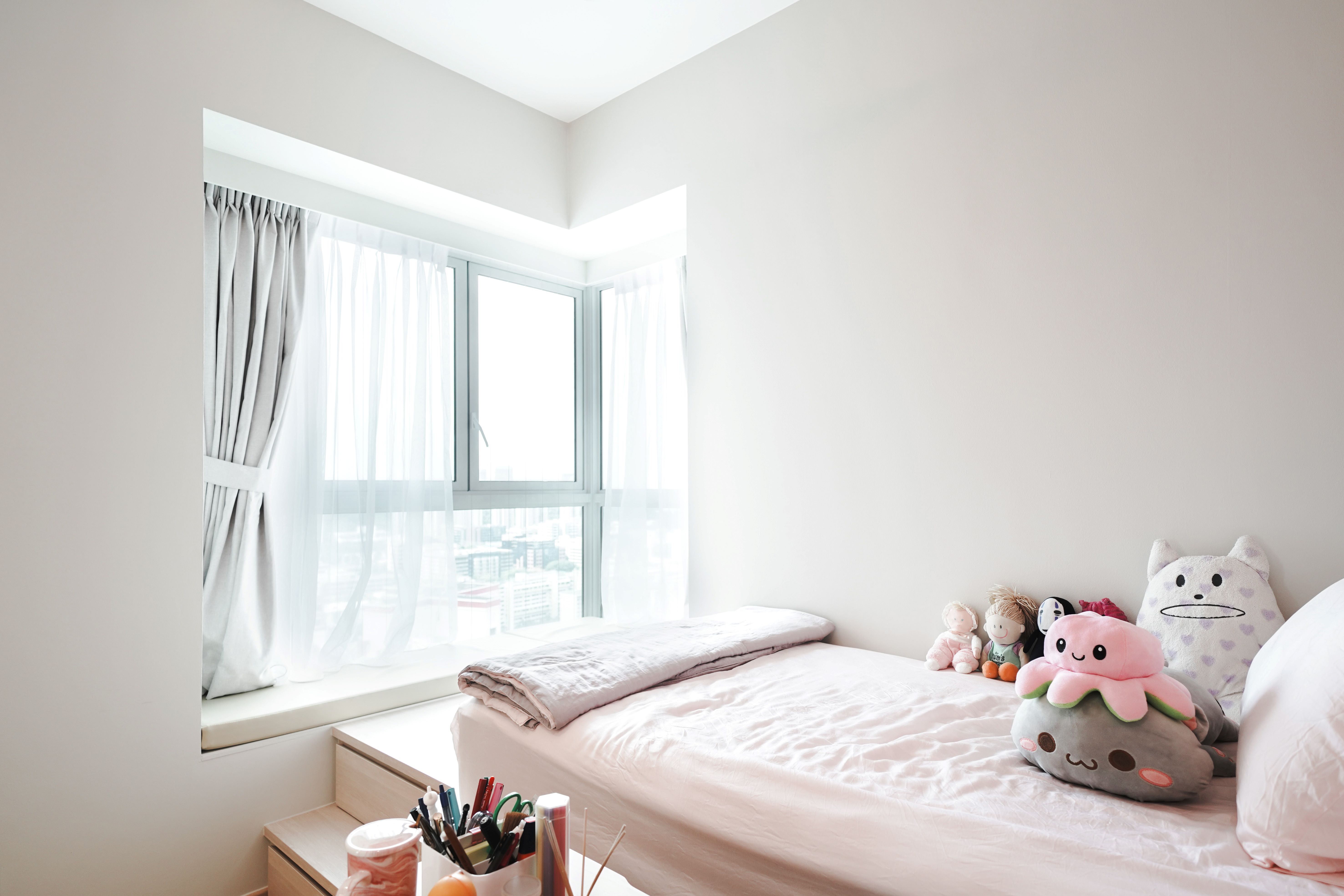 Minimalist, Modern Design - Bedroom - Condominium - Design by Interior Times Design Pte Ltd