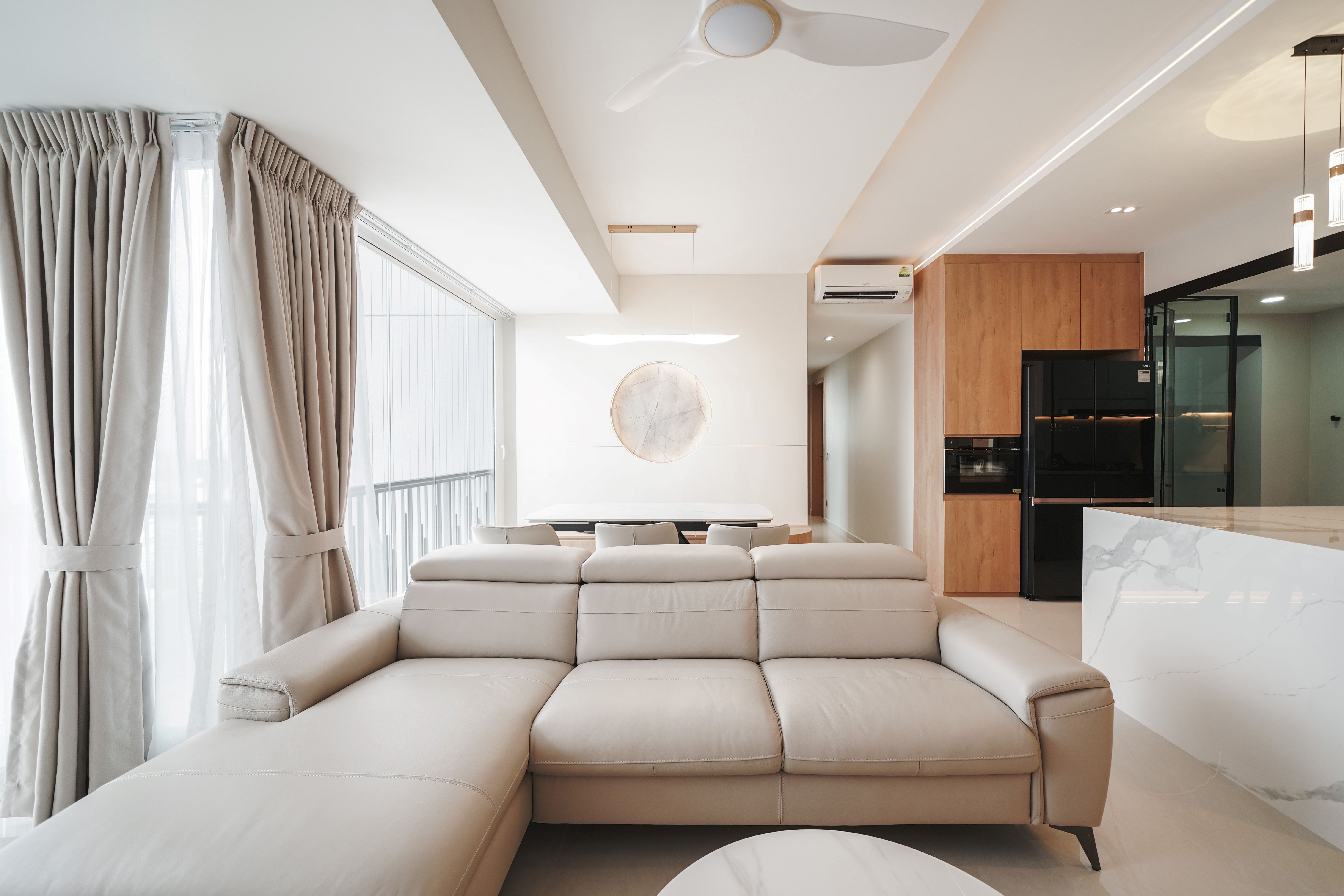 Minimalist, Modern Design - Living Room - Condominium - Design by Interior Times Design Pte Ltd