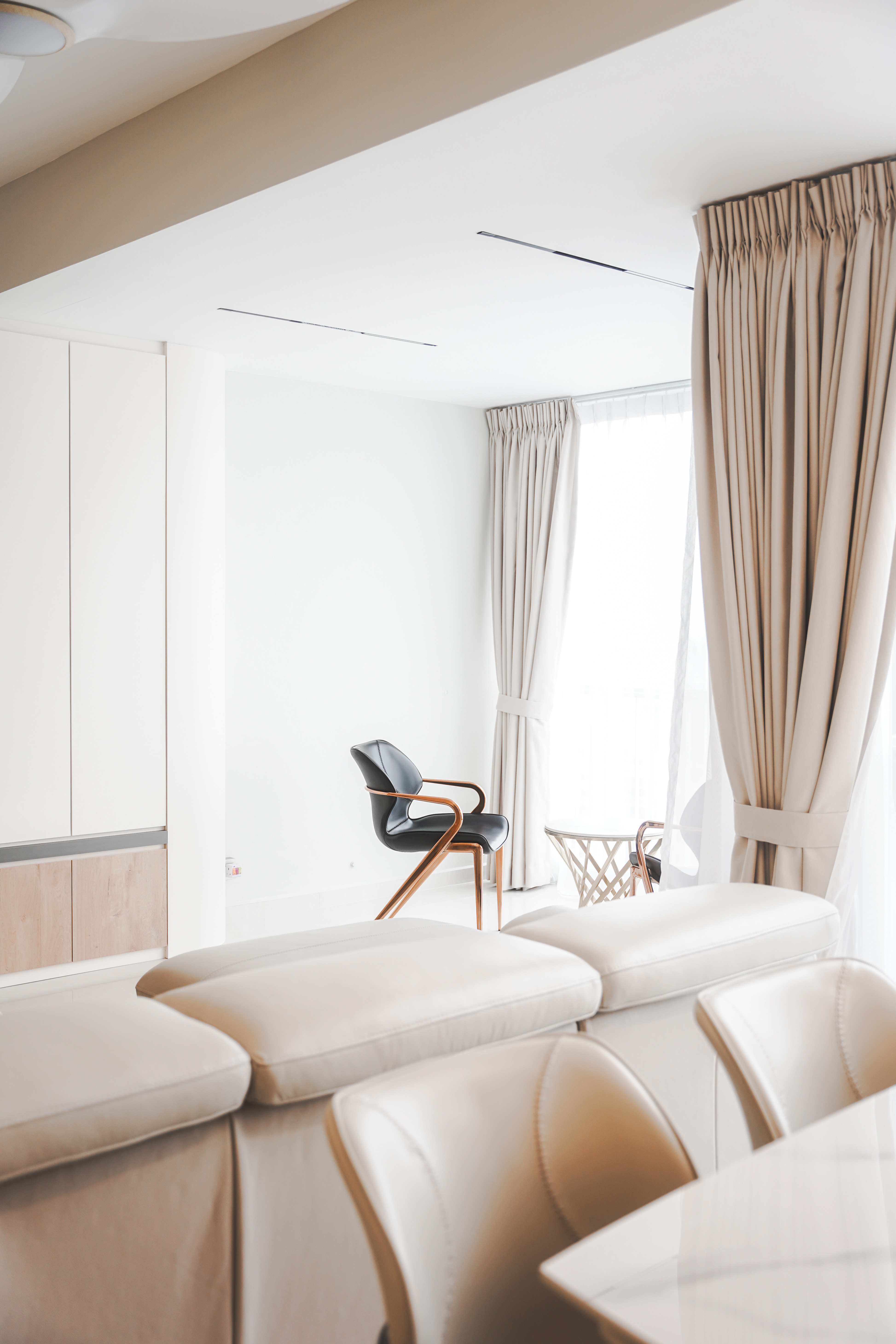 Minimalist, Modern Design - Living Room - Condominium - Design by Interior Times Design Pte Ltd