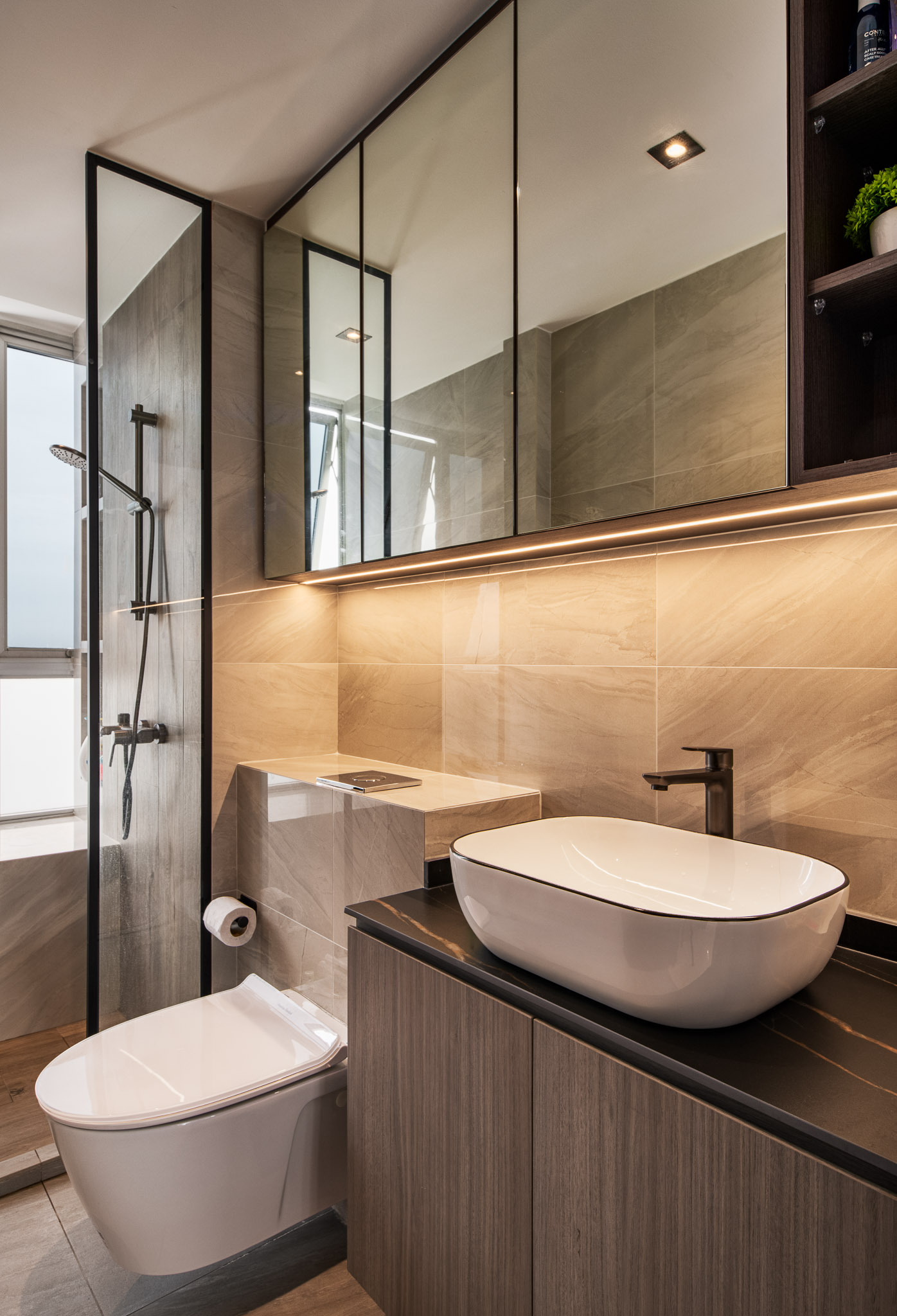 Contemporary, Modern Design - Bathroom - Condominium - Design by Mr Designer Studio