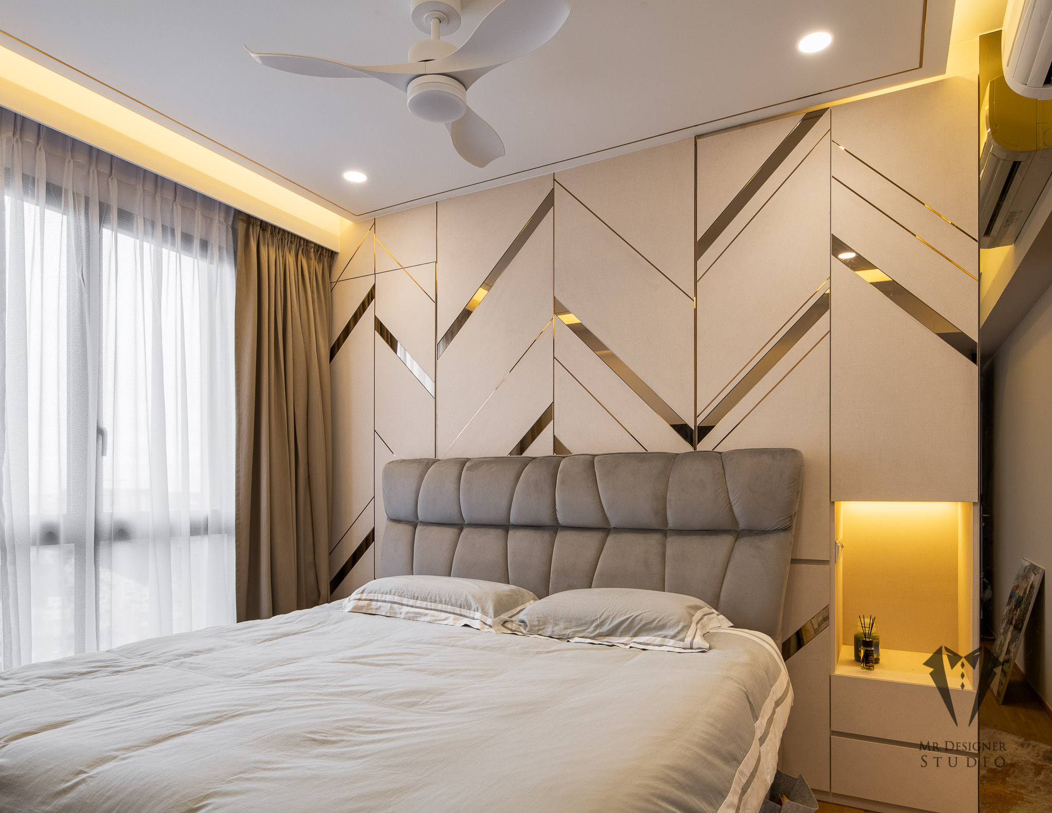 Contemporary, Modern Design - Bedroom - Condominium - Design by Mr Designer Studio